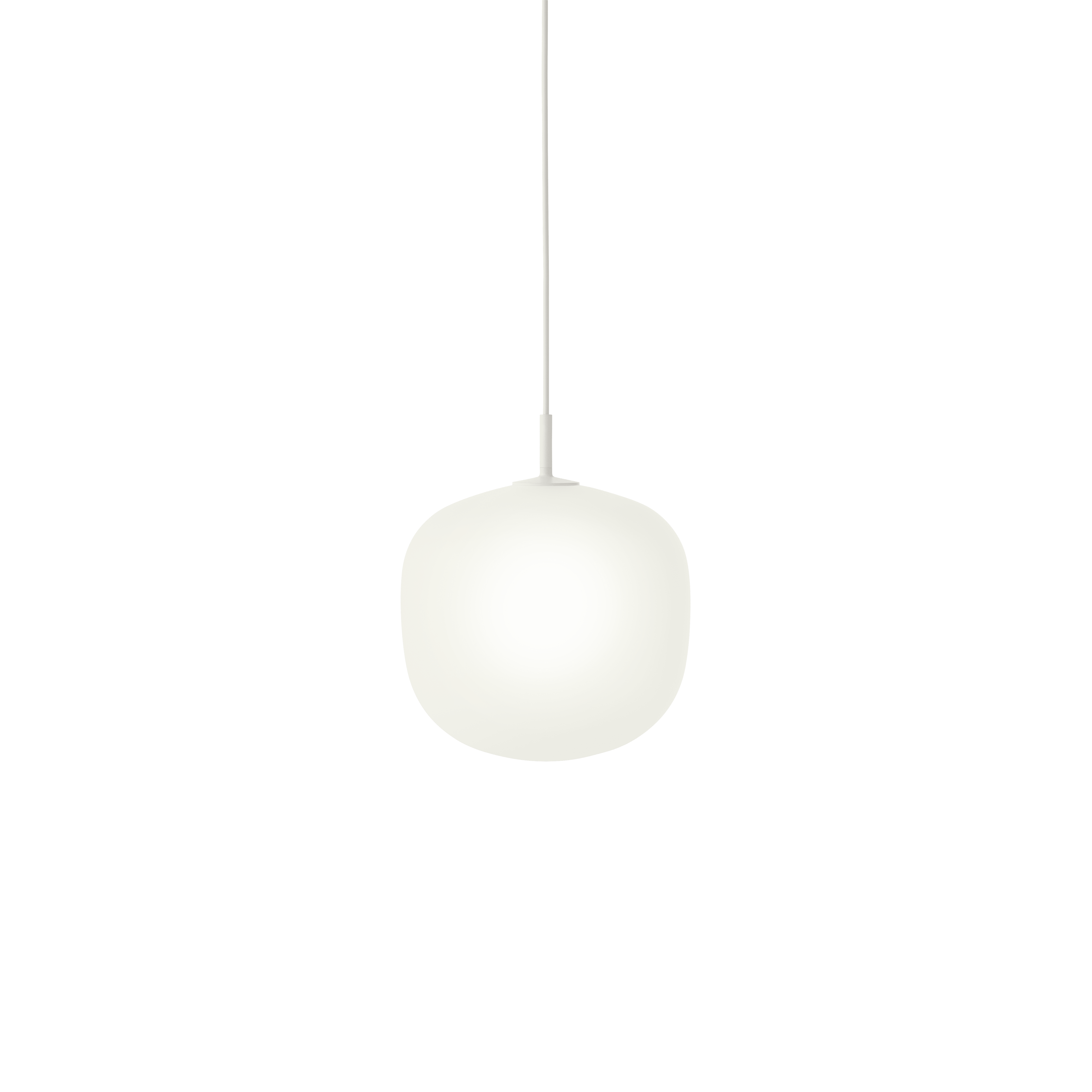 Závěsná lampa RIME bílá