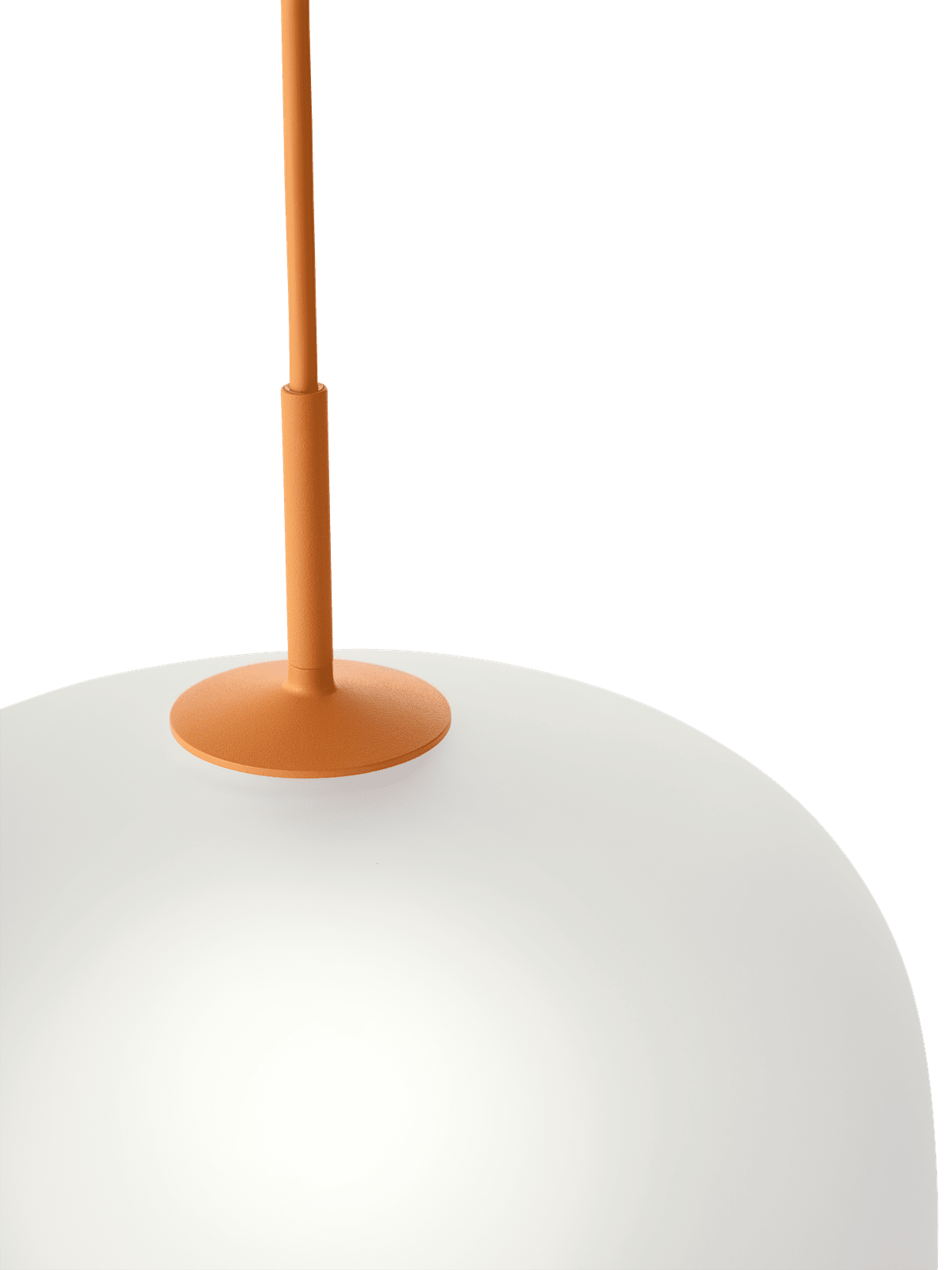 Závěsná lampa RIME oranžová