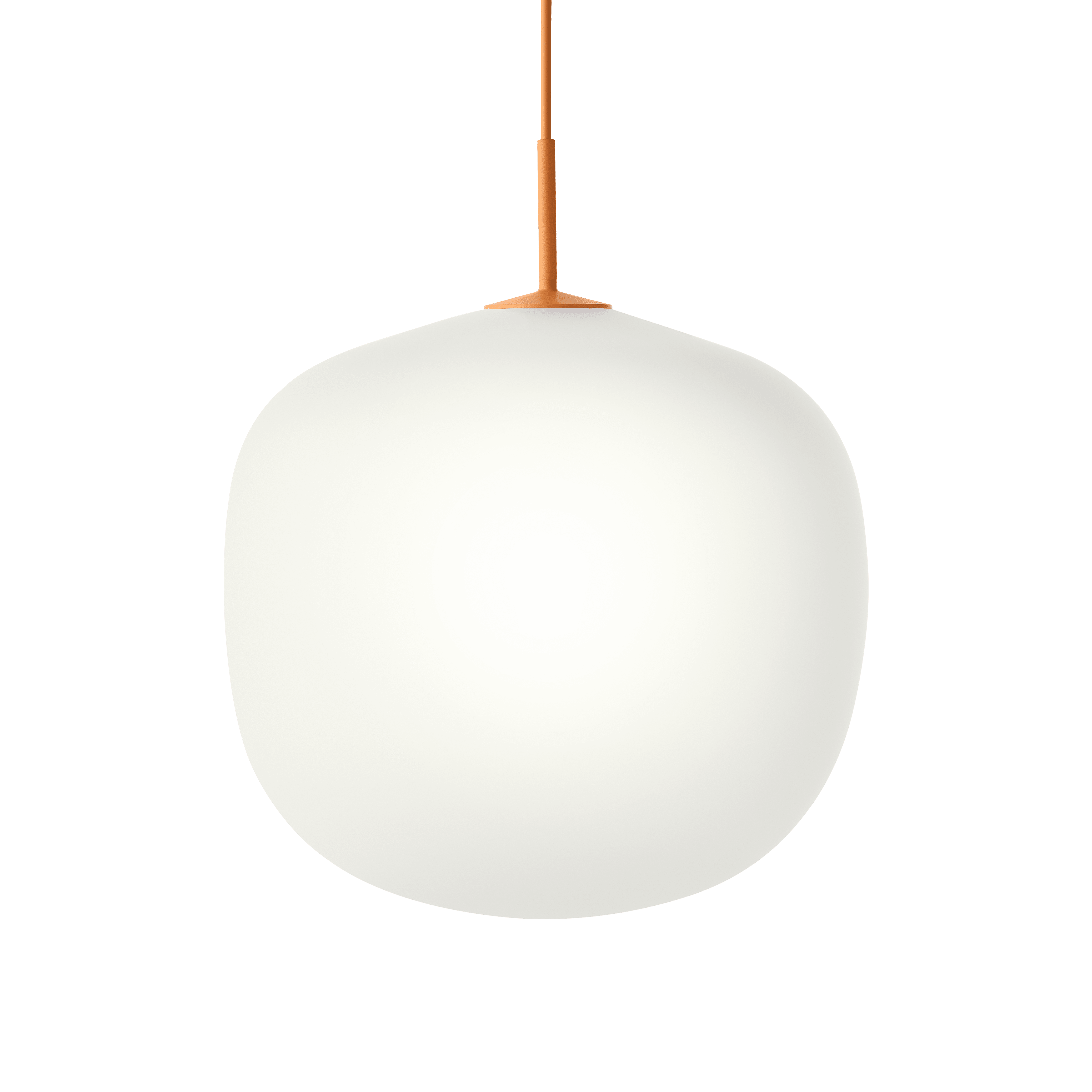 Závěsná lampa RIME oranžová