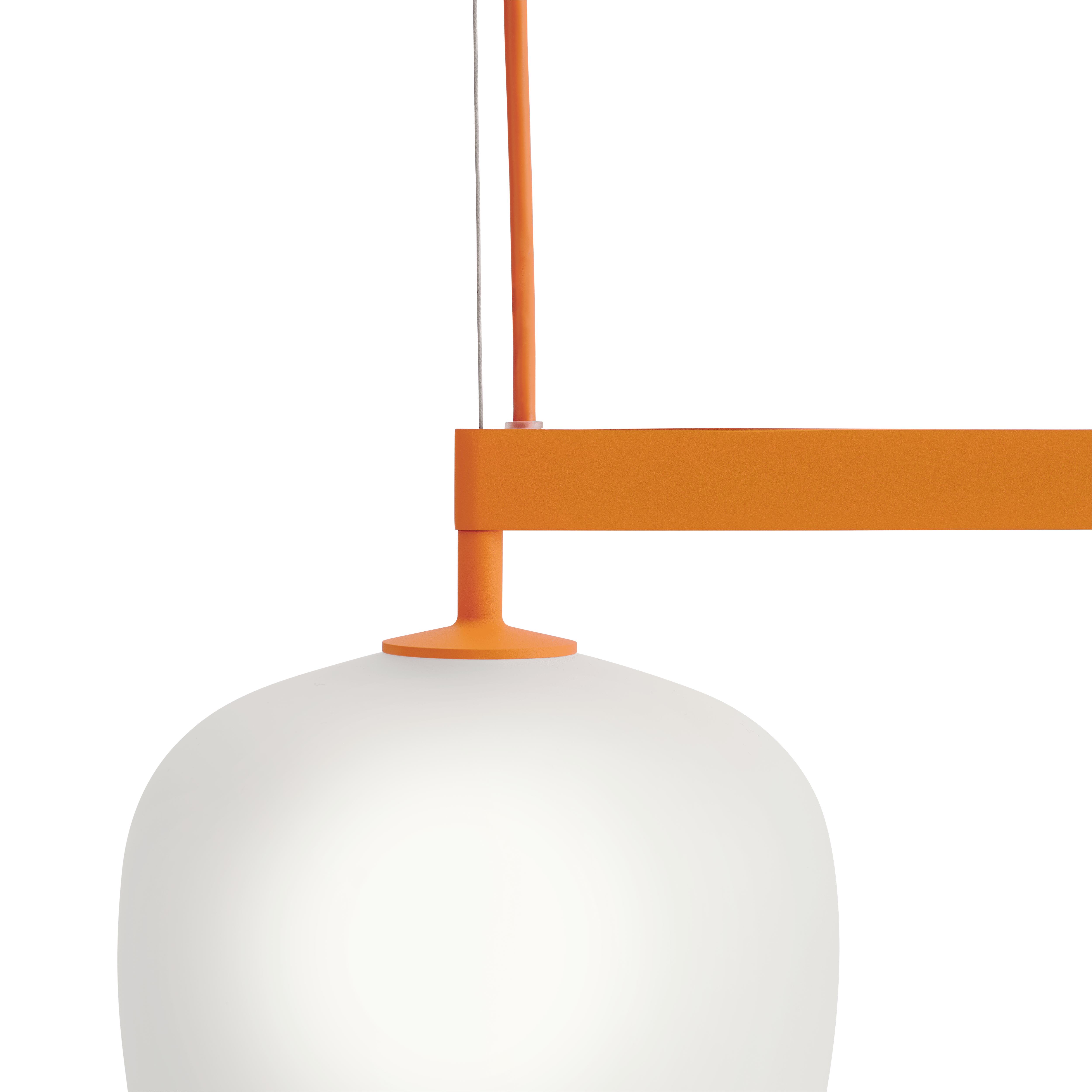 Závěsná lampa RIME RAIL oranžová