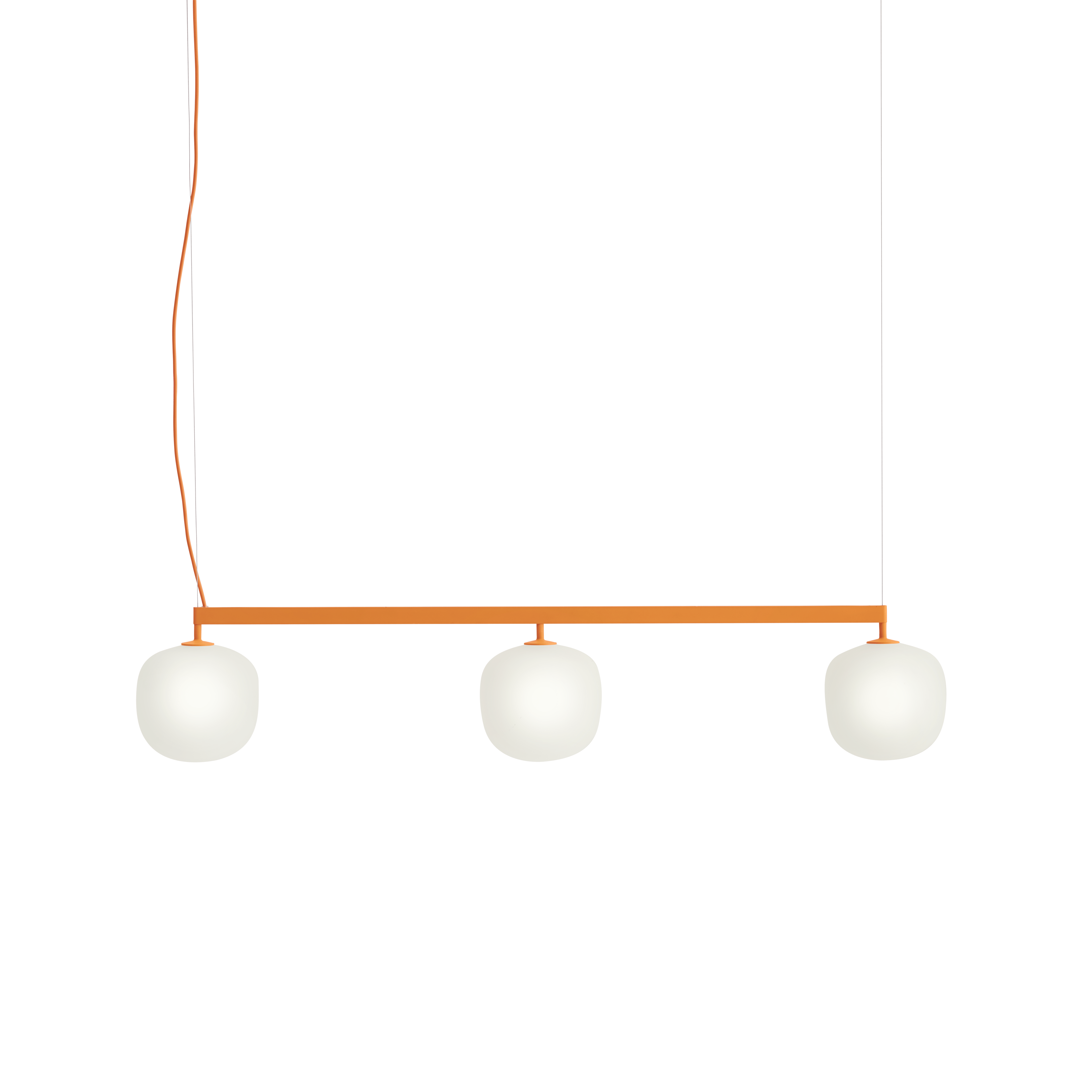Závěsná lampa RIME RAIL oranžová