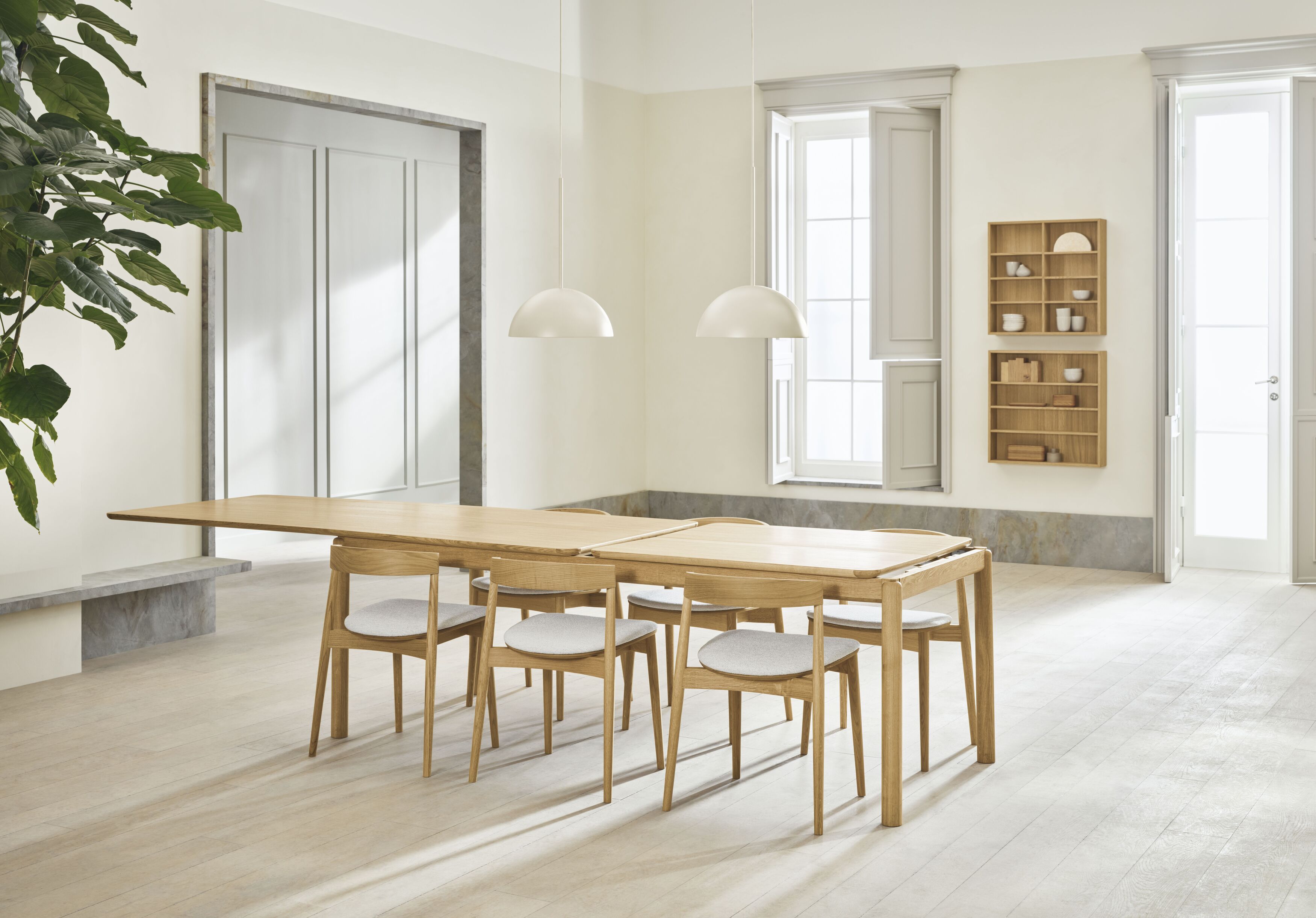 Židle KITE tmavé dubové dřevo