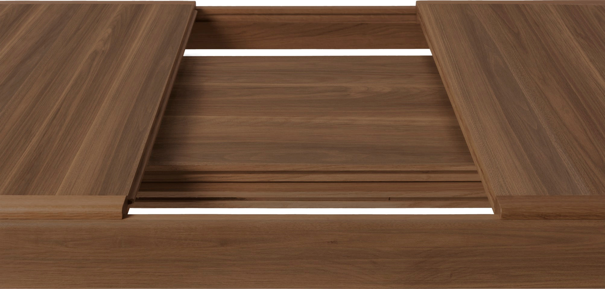 Extendable table S-TABLE walnut wood