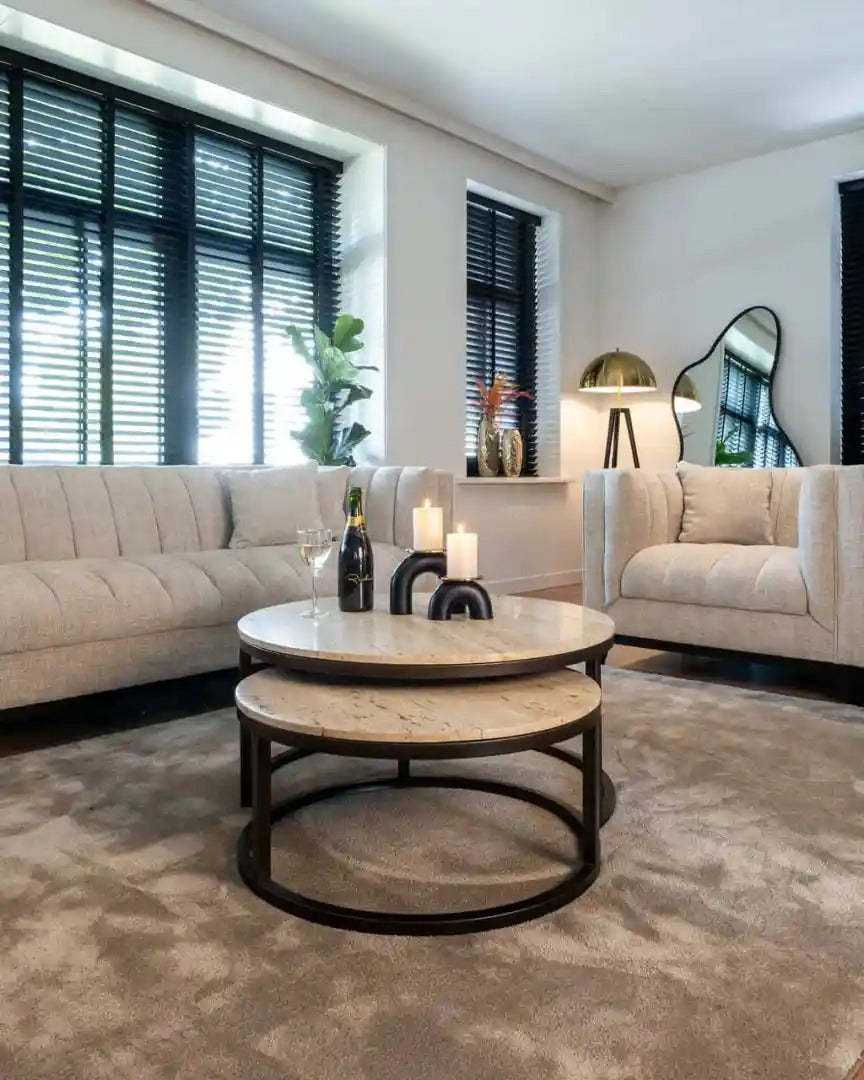 AVALON brown coffee table set