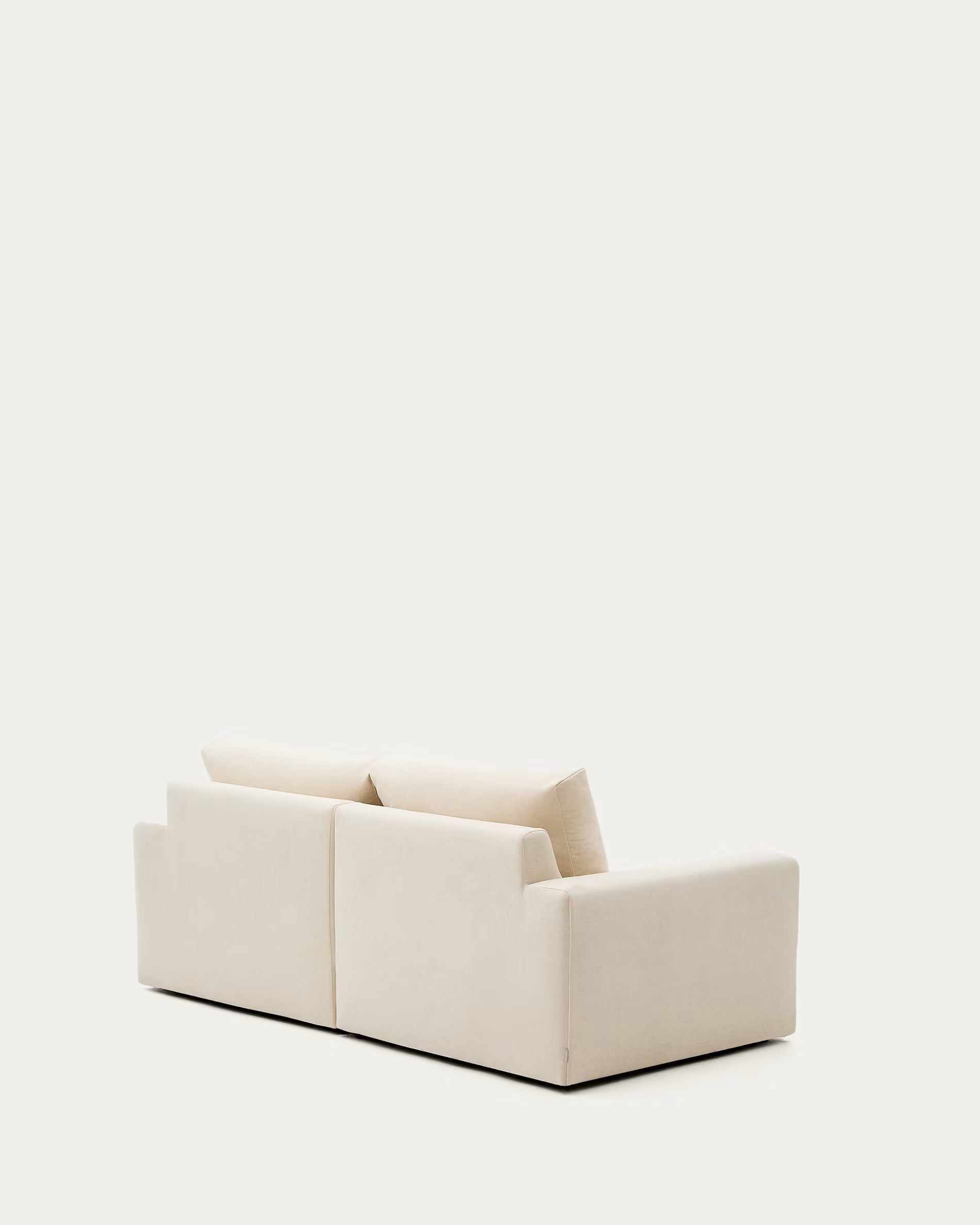 3-seater sofa ALEA ecru chenille