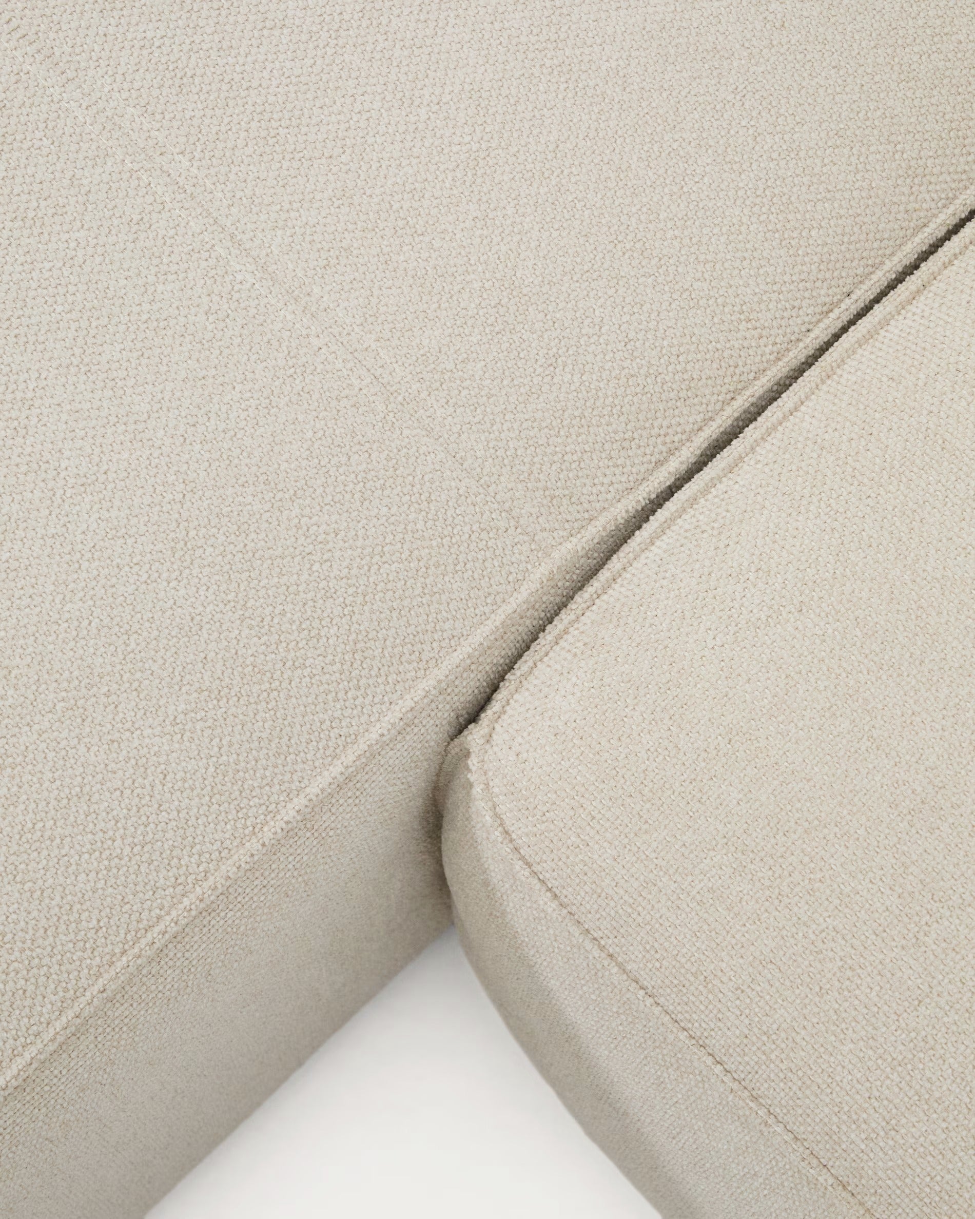Left-facing 3-seater sofa bed MARELA beige