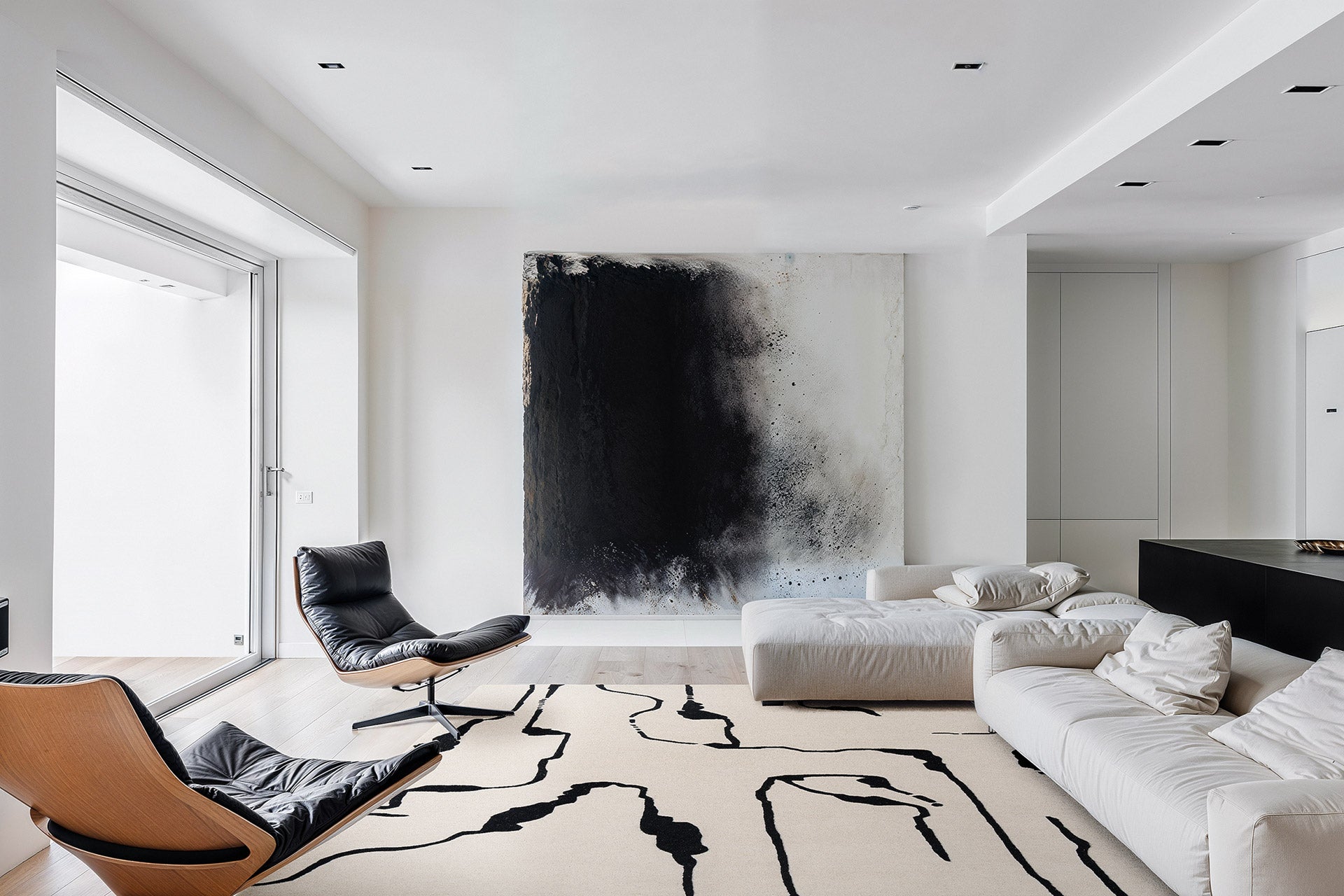 Dywan SHAPES CANYON miodowy do salonu – Carpets & More
