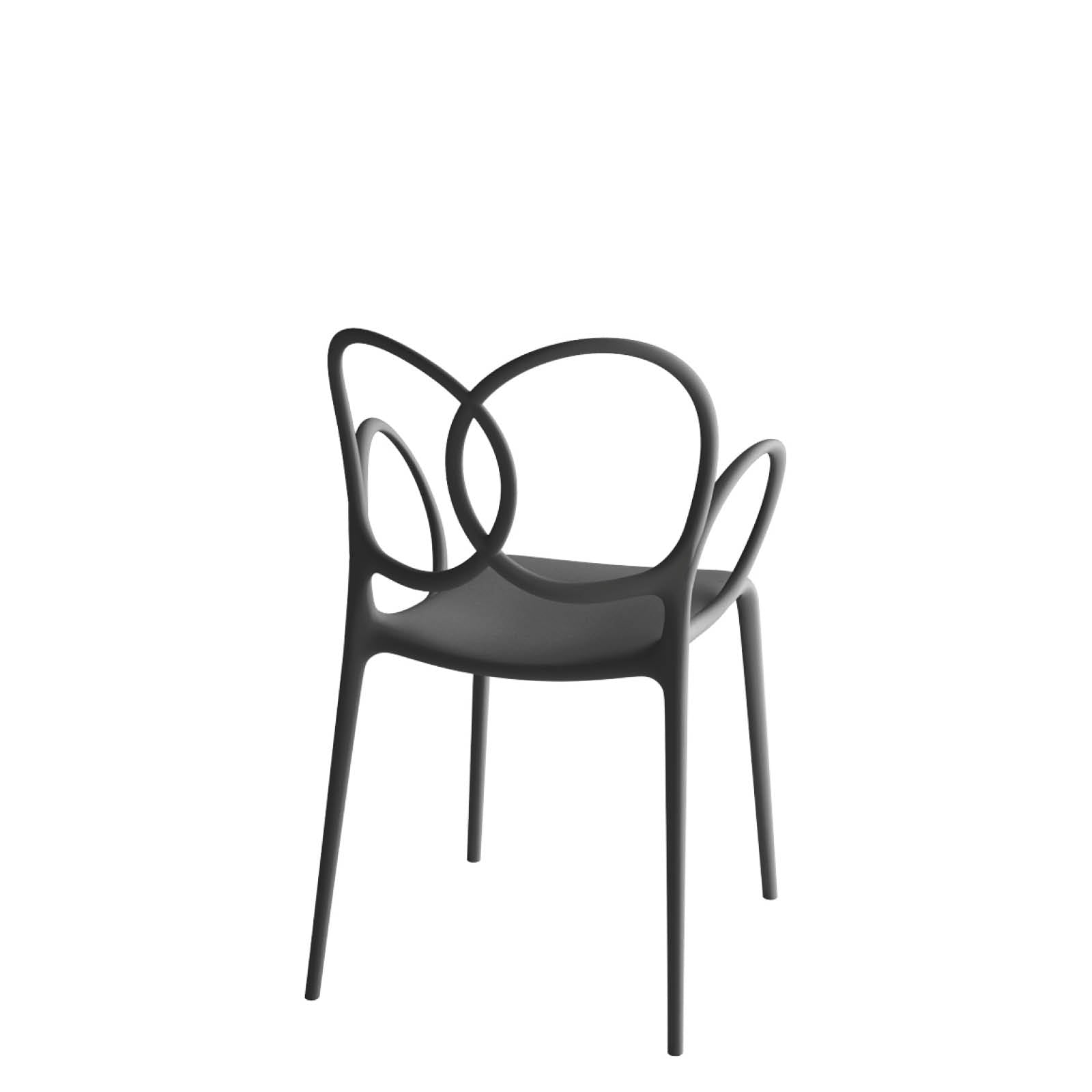 SISSI Armchair in Dark Gray