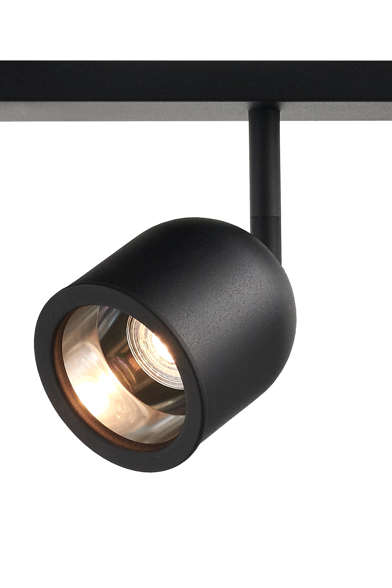 SPARK 4 four-point ceiling lamp black
