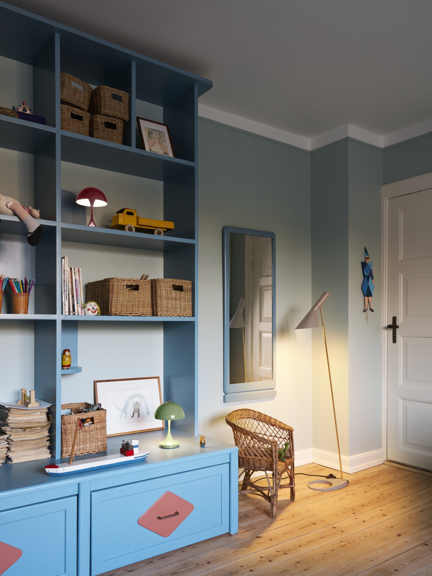 Přenosná lampa PANTHELLA 160 burgundská