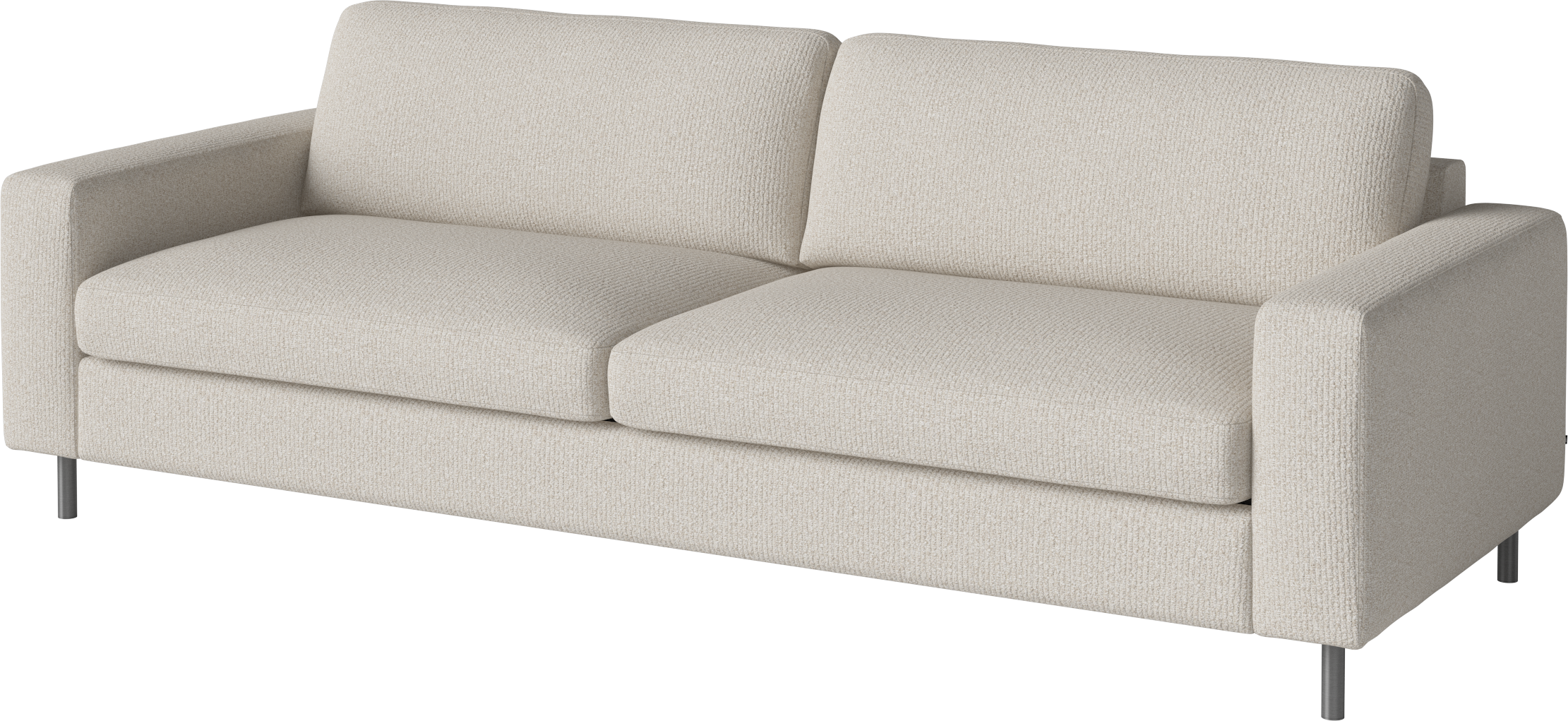 Pohovka 3-osobová SCANDINAVIA s kovovým podstavcem