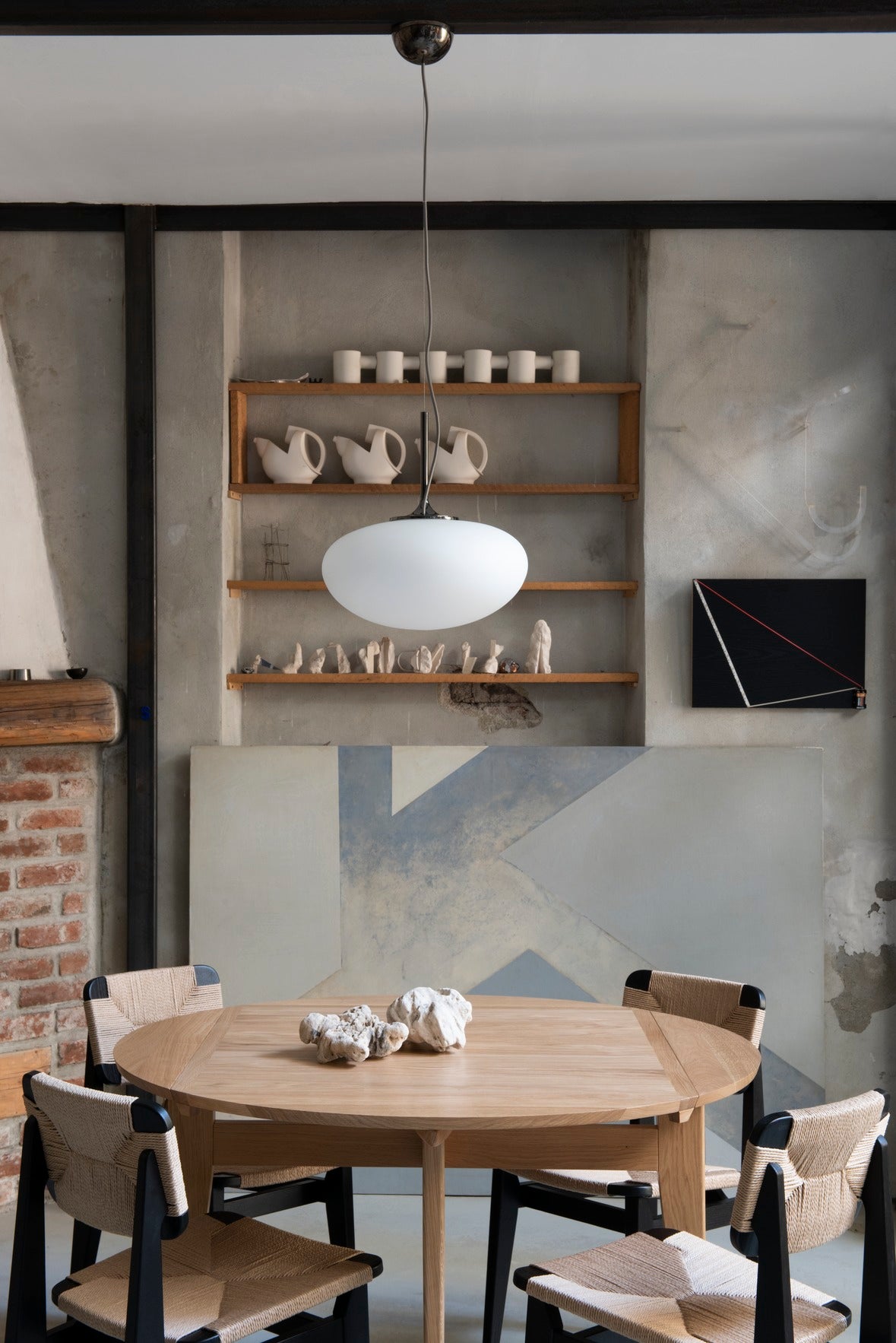 STEMLITE Cream Pendant Lamp