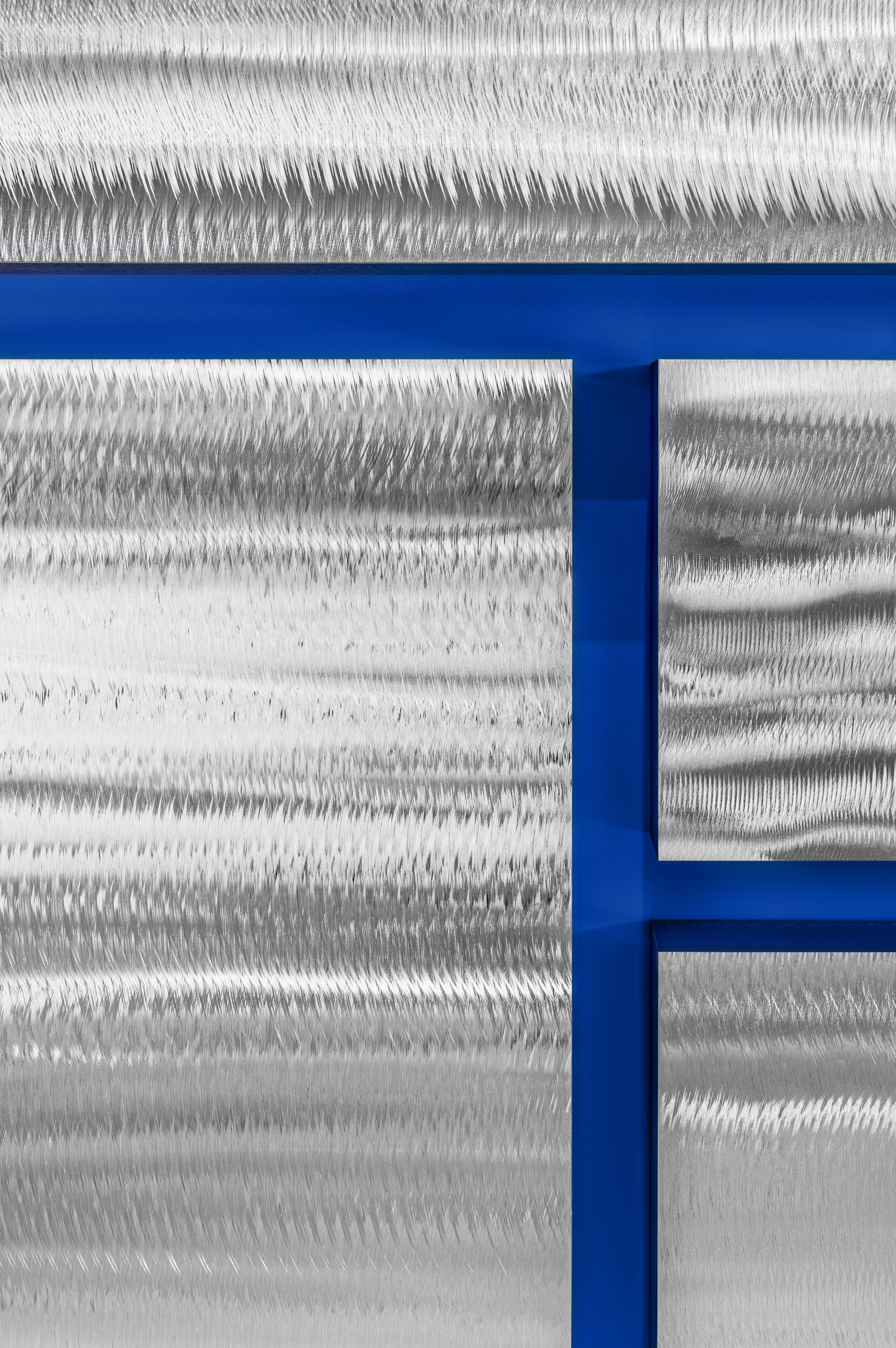 GERRIT CS1 Chest of Drawers - LIMITED EDITION steel with cobalt