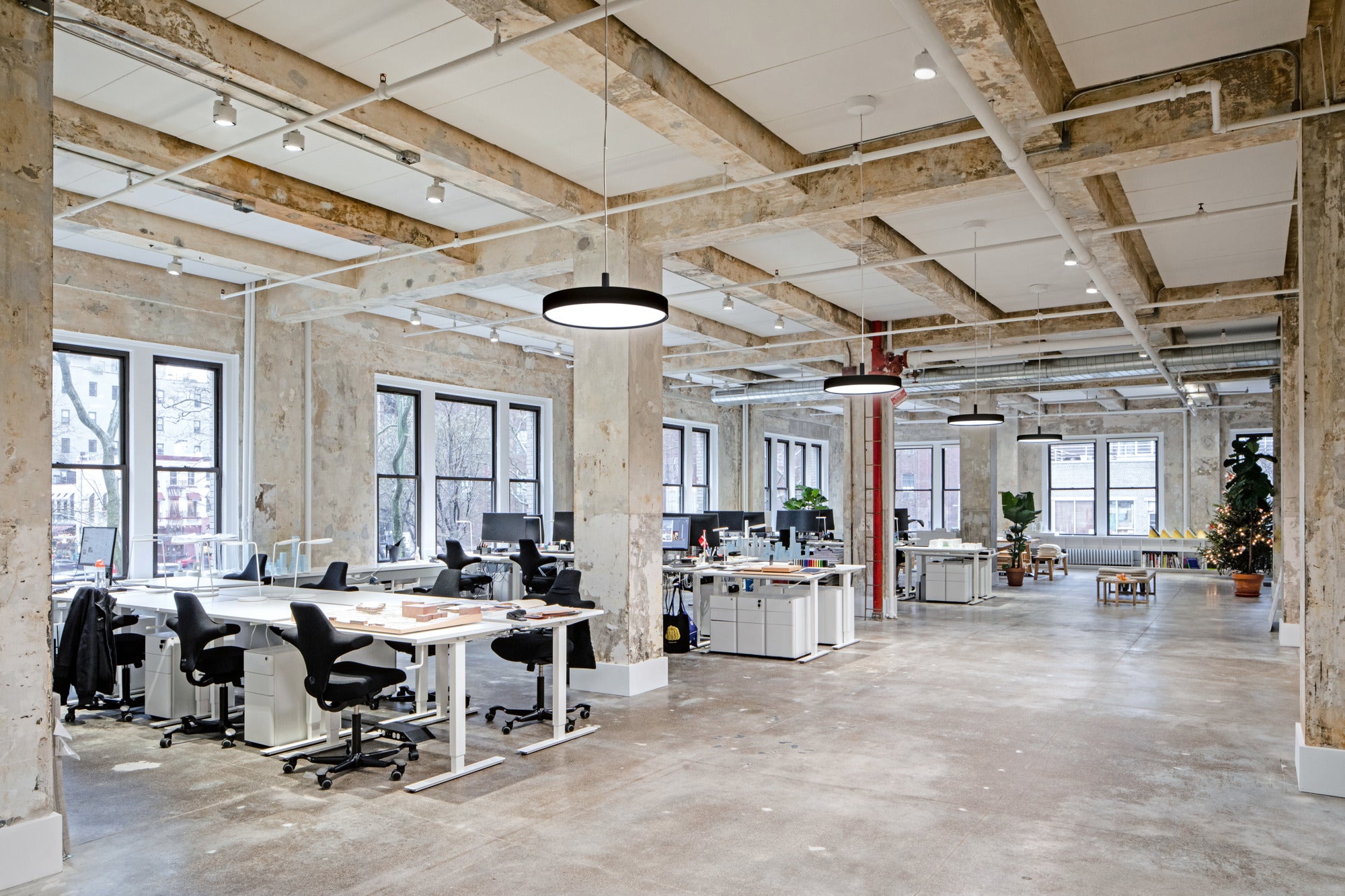 Závěsné svítidlo LP SLIM ROUND černé