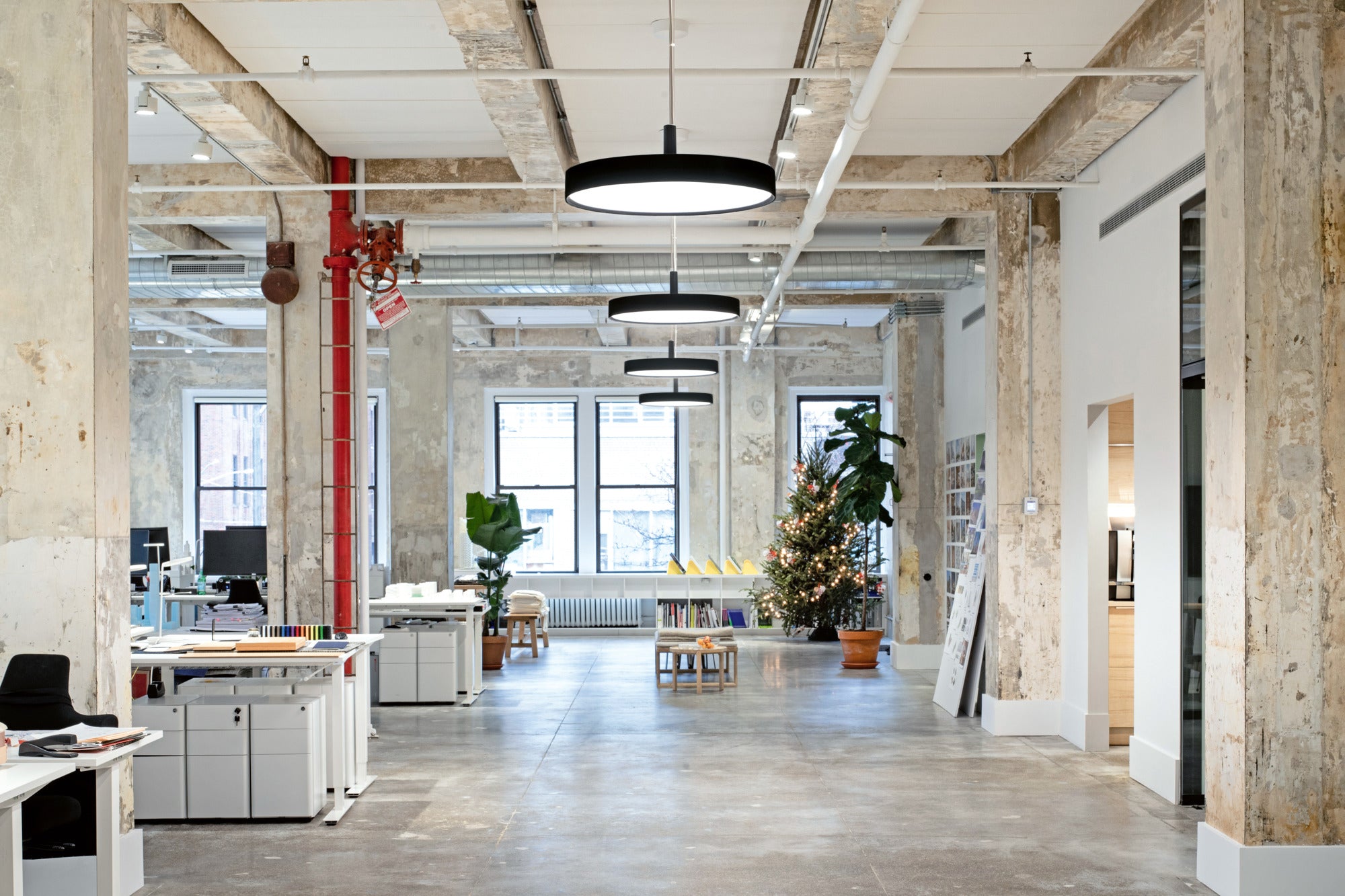 Závěsné svítidlo LP SLIM ROUND černé