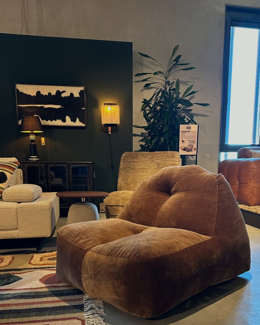 Hnědá křesla TOMBAG