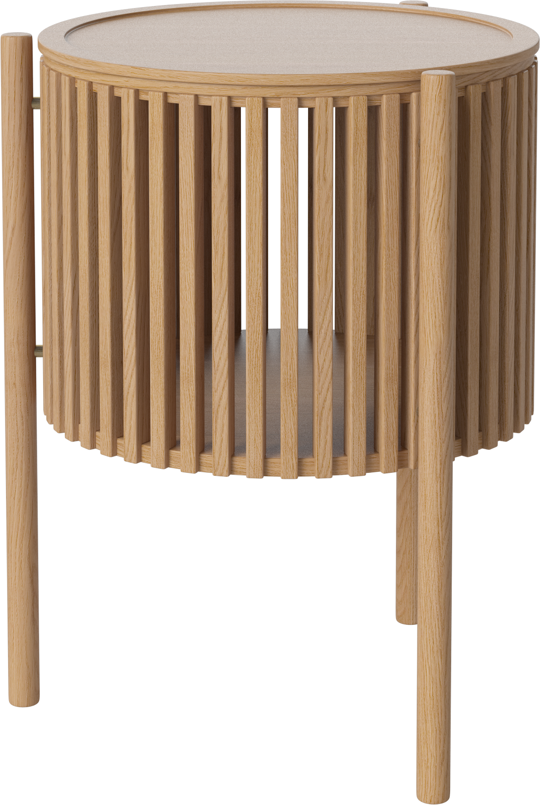 Boční stolek STORY z dubového dřeva