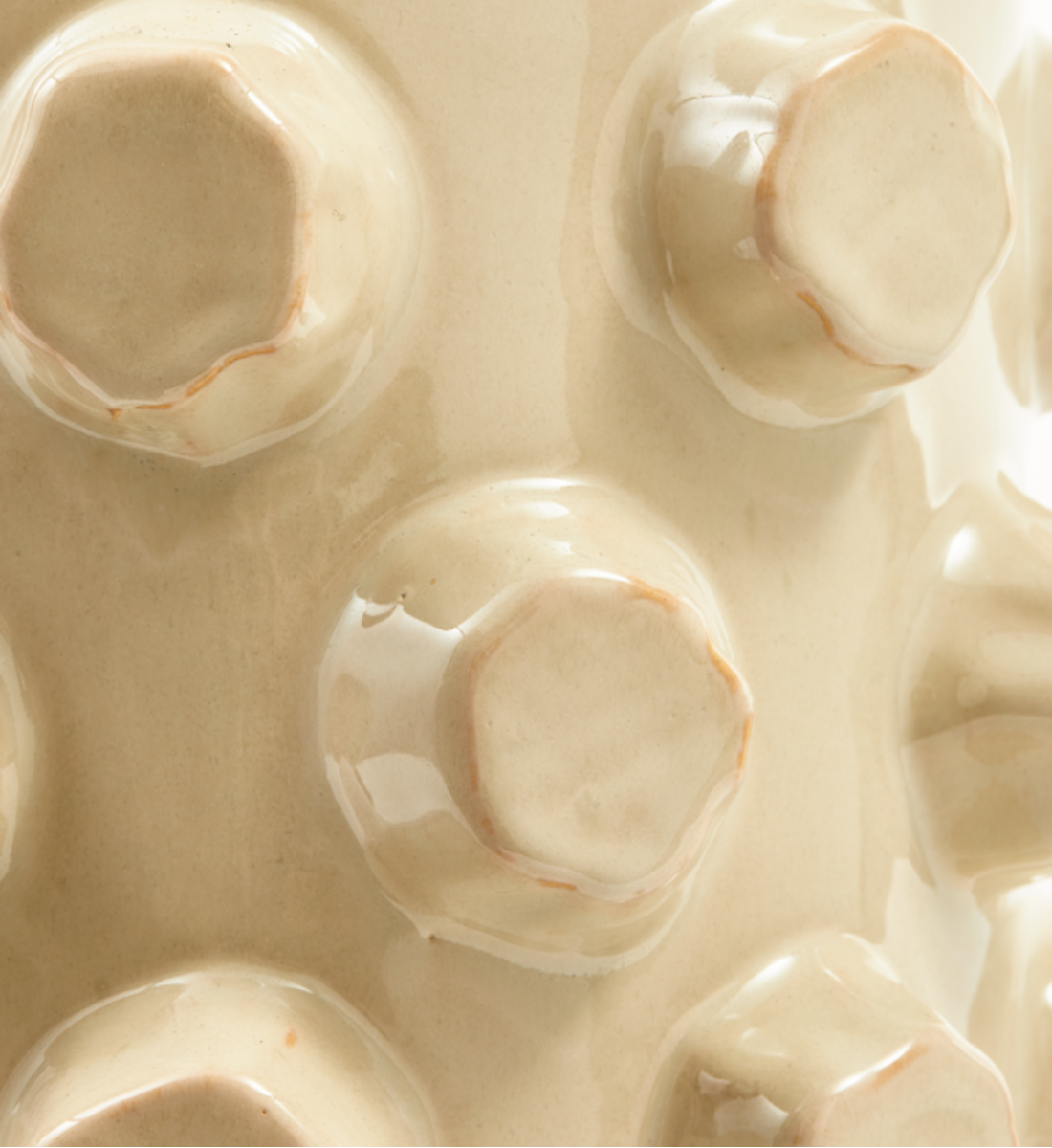 Váza STRUCTURE béžová