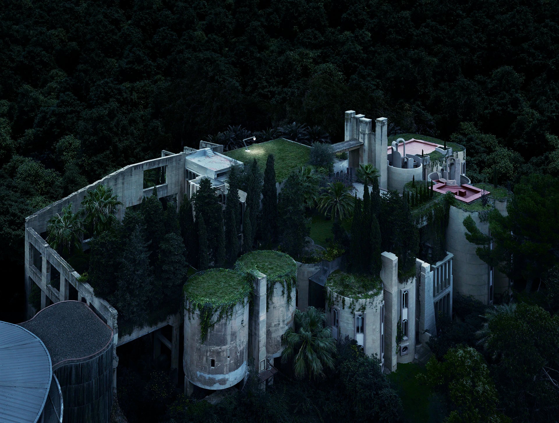 Outdoor Floor Lamp SUPERARCHIMOON Brown