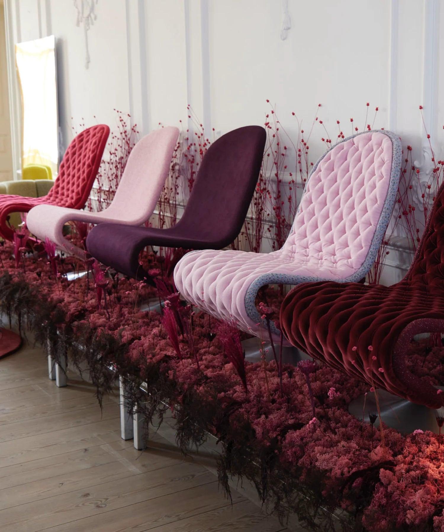 Fotel SYSTEM 1-2-3 LOUNGE DELUXE z okrągłą podstawą Verpan Eye on Design