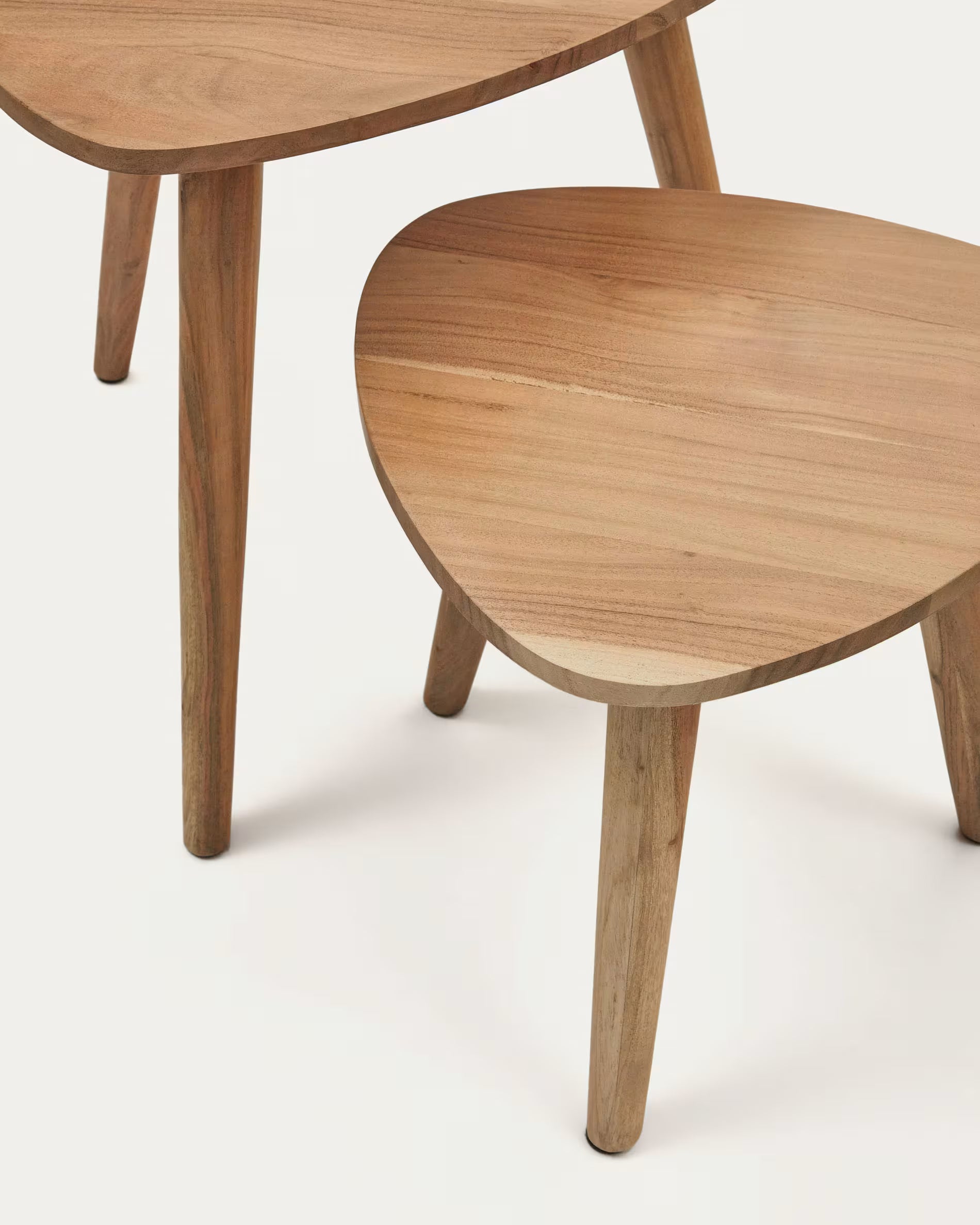 DUVANI Coffee Table Set Acacia Wood