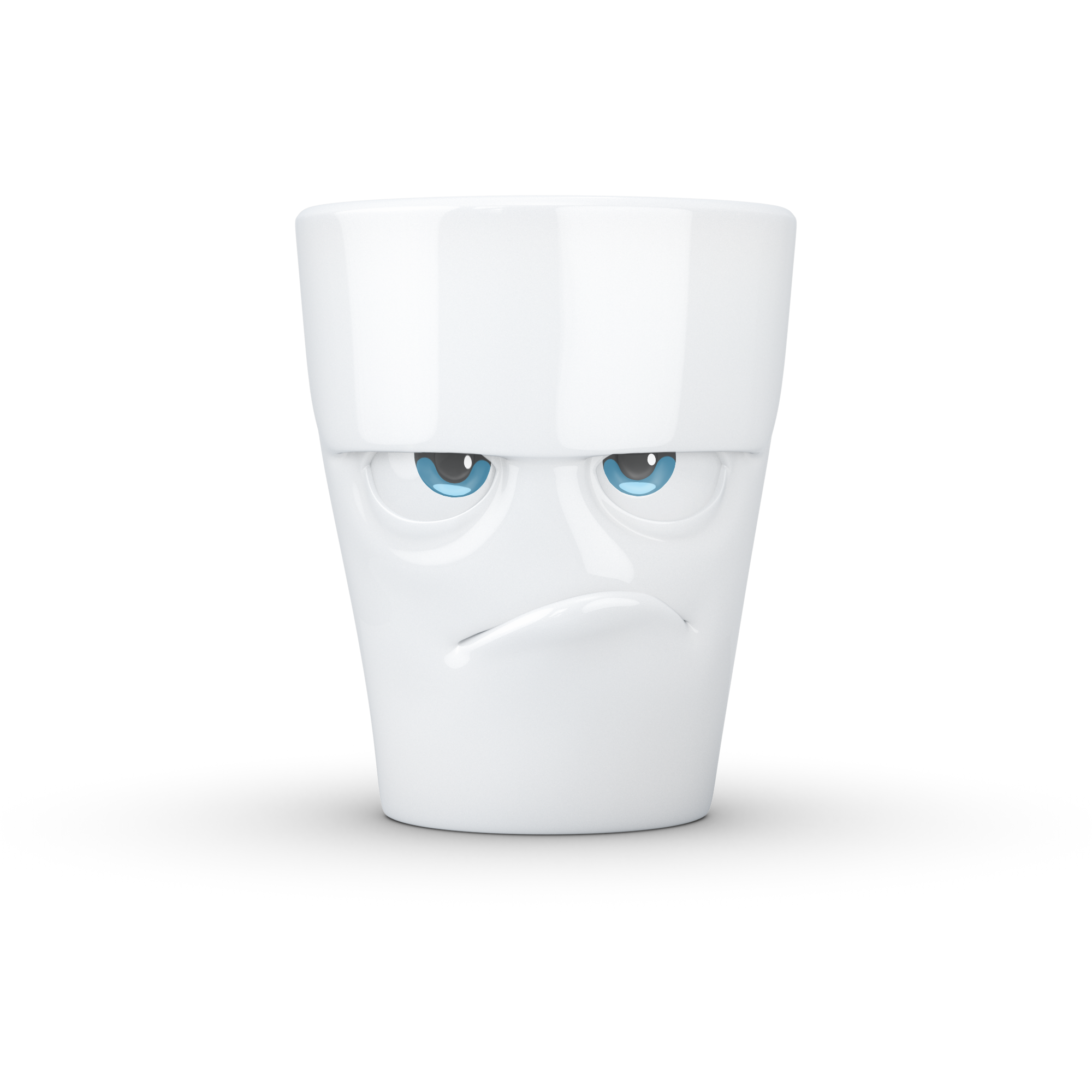 GRUMPY Mug with Blue Eyes