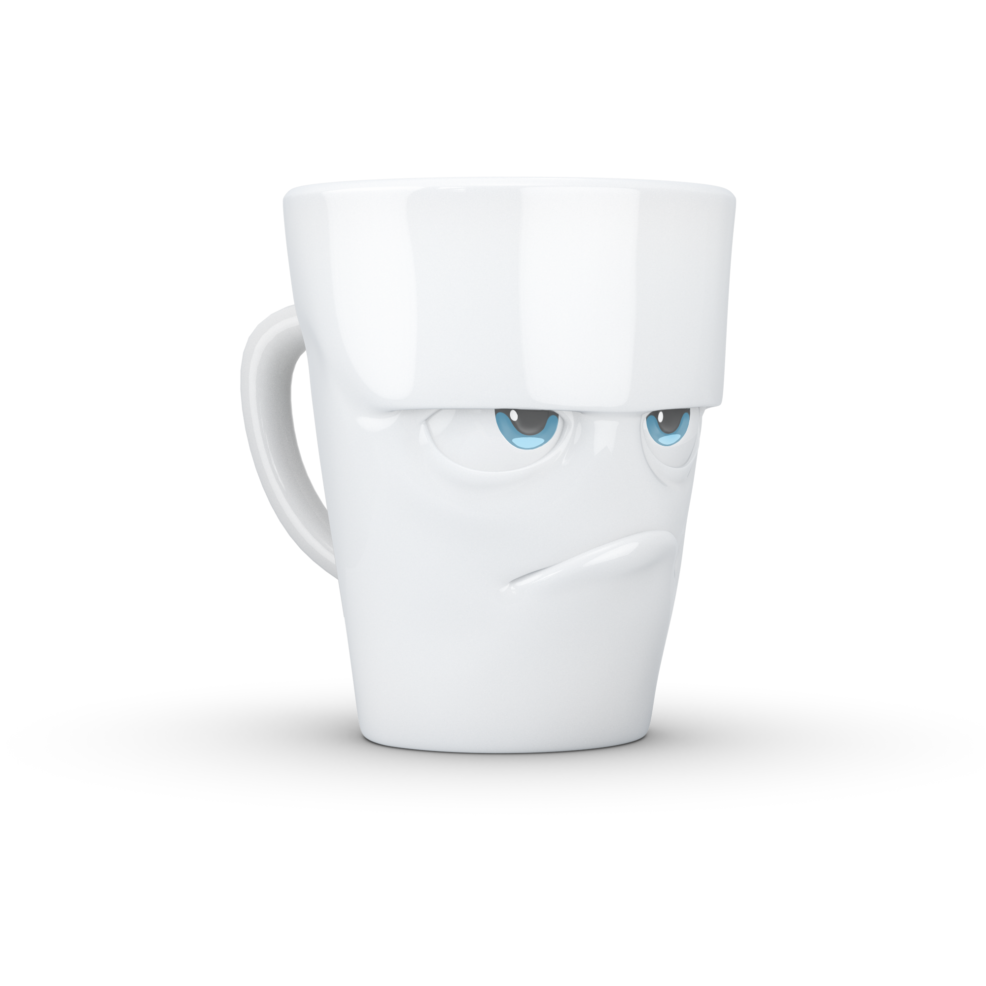 GRUMPY Mug with Blue Eyes