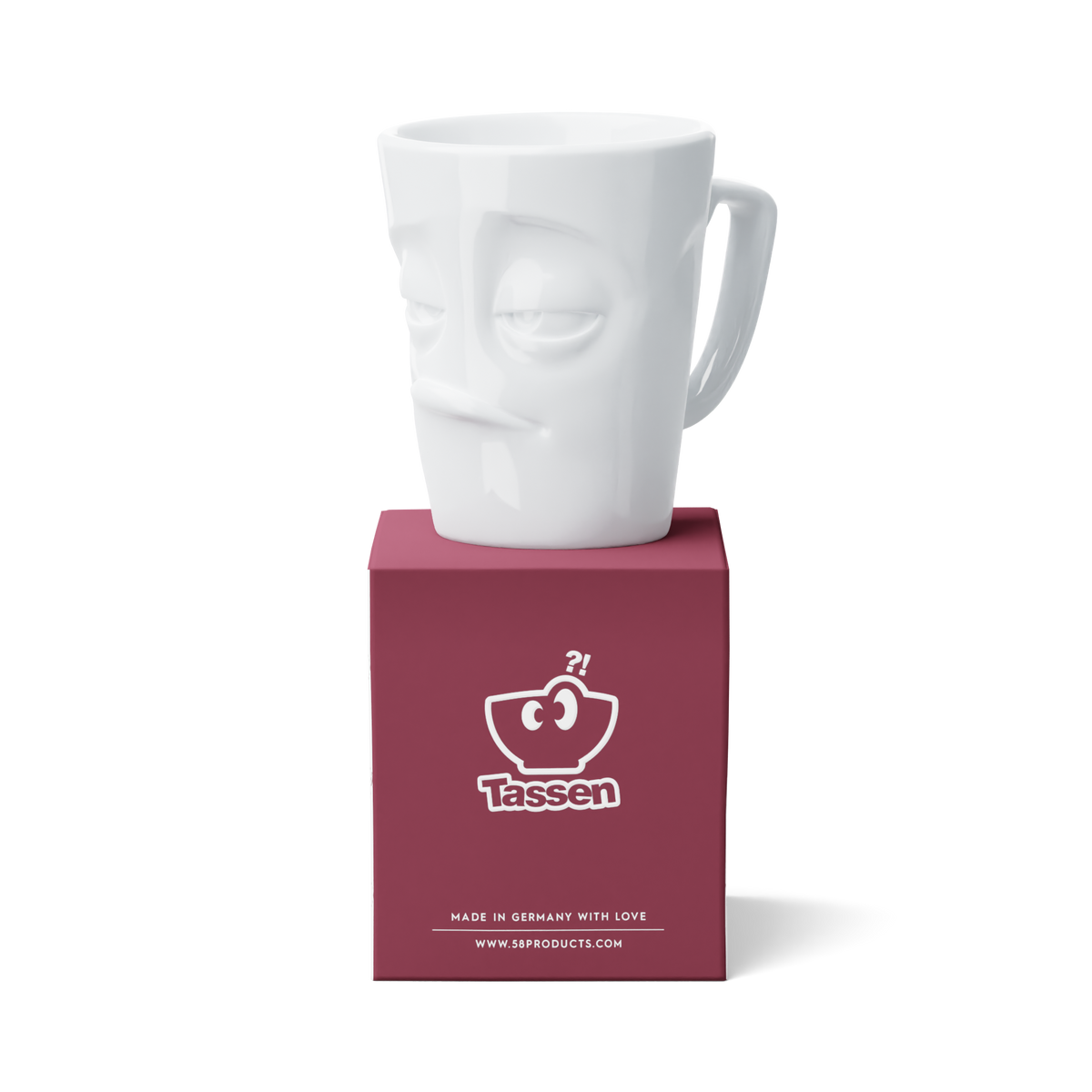 Kubek MAXIMUG UNIMPRESSED bílý