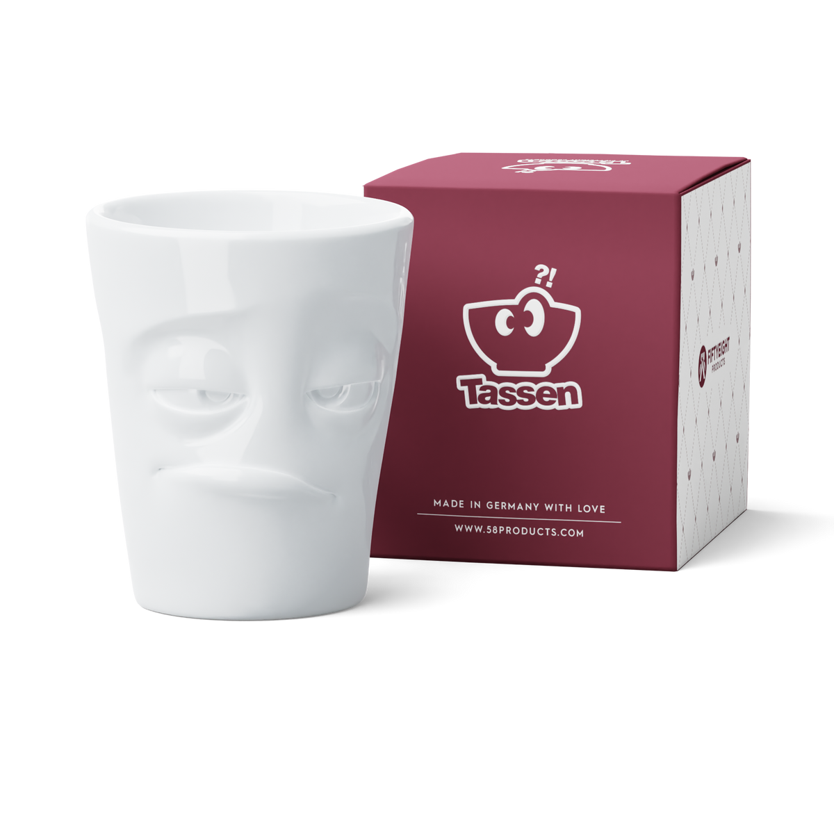 Kubek MAXIMUG UNIMPRESSED bílý