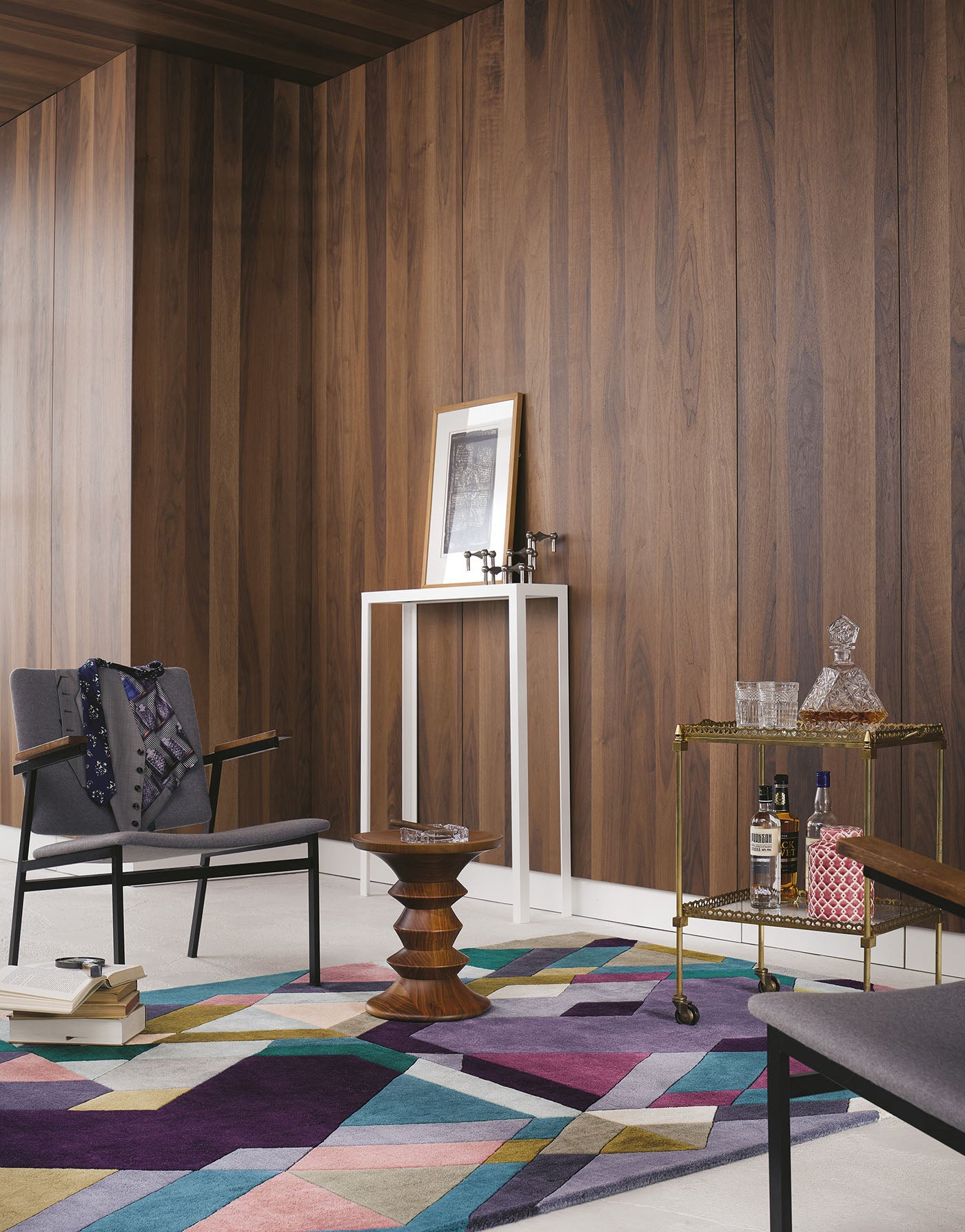 Koberec MOSAIC SVĚTLÉ FIALOVÉ vícebarevný