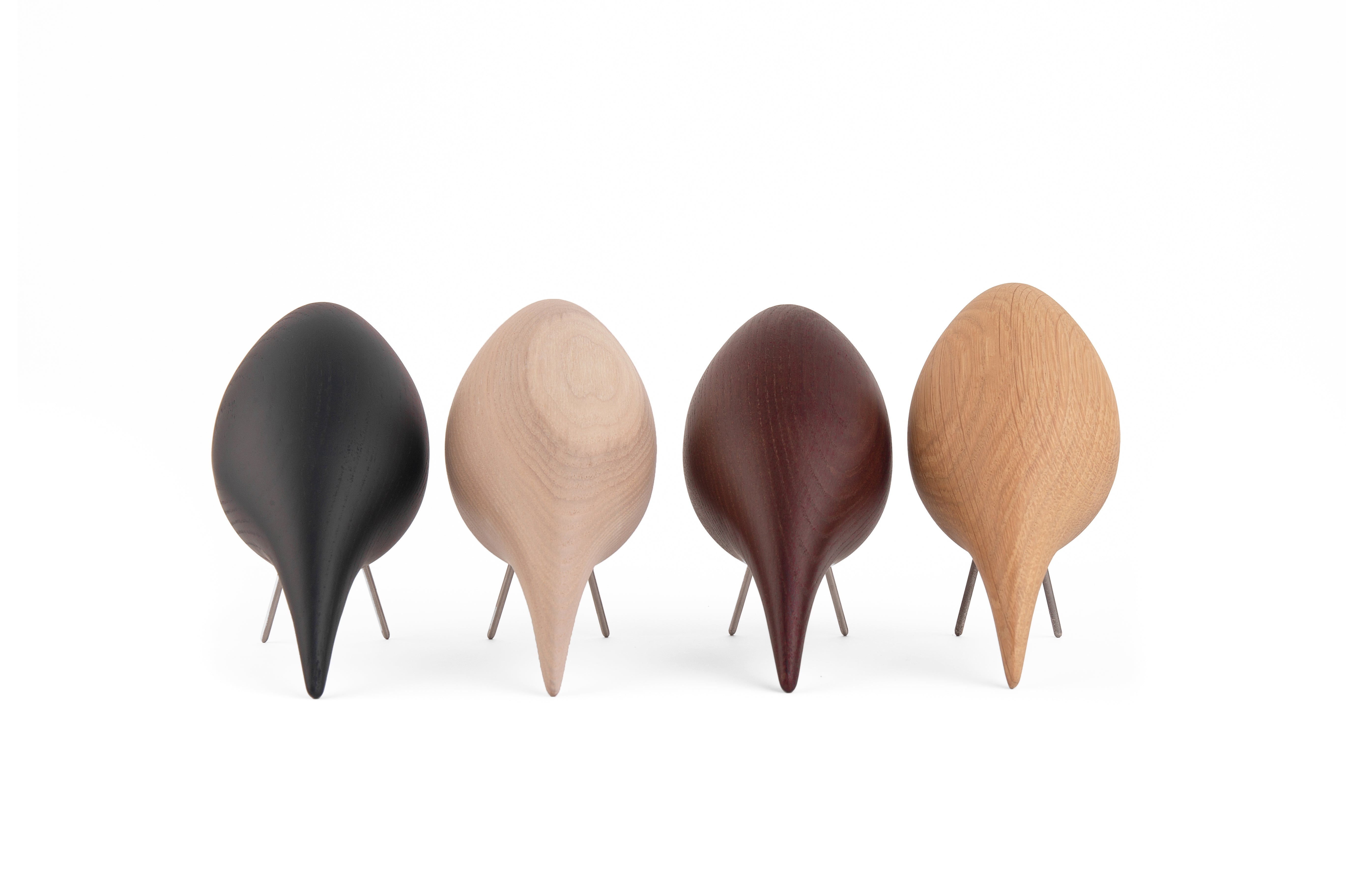 Dekorativní figurka TWEETY DECORATIVE BIRD černý jasan