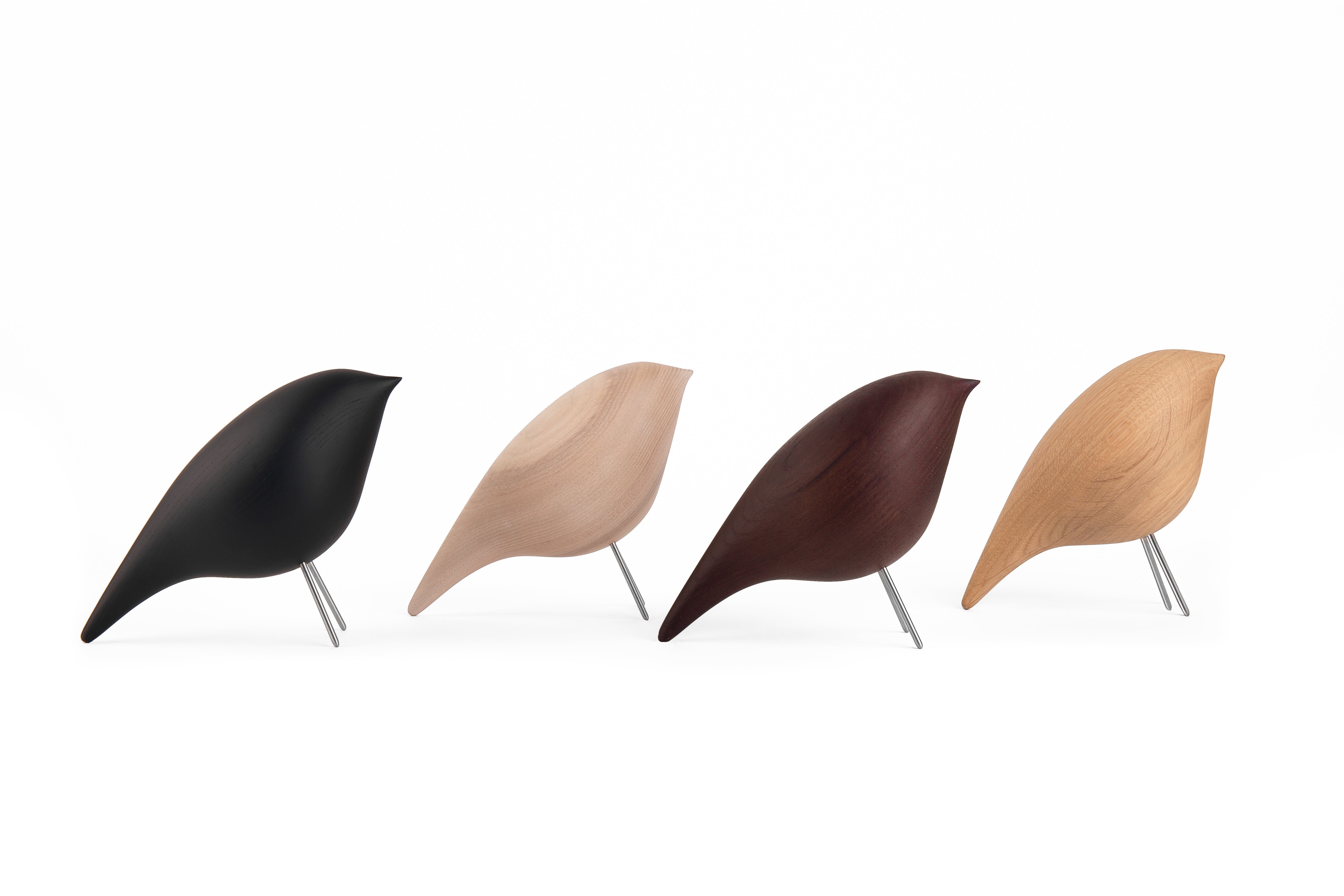 Dekorativní figurka TWEETY DECORATIVE BIRD přírodní dub