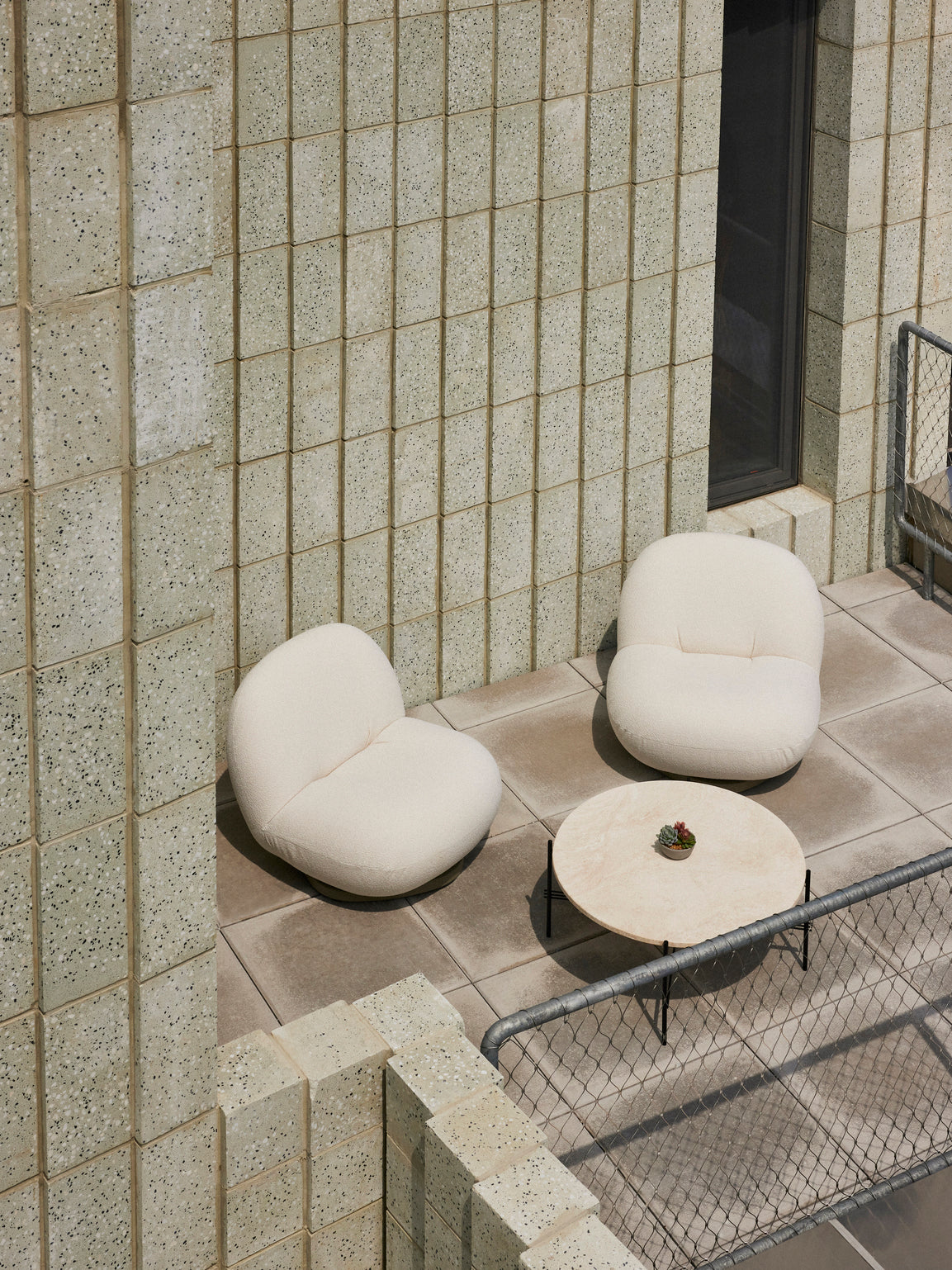 Upholstered Outdoor Armchair PACHA