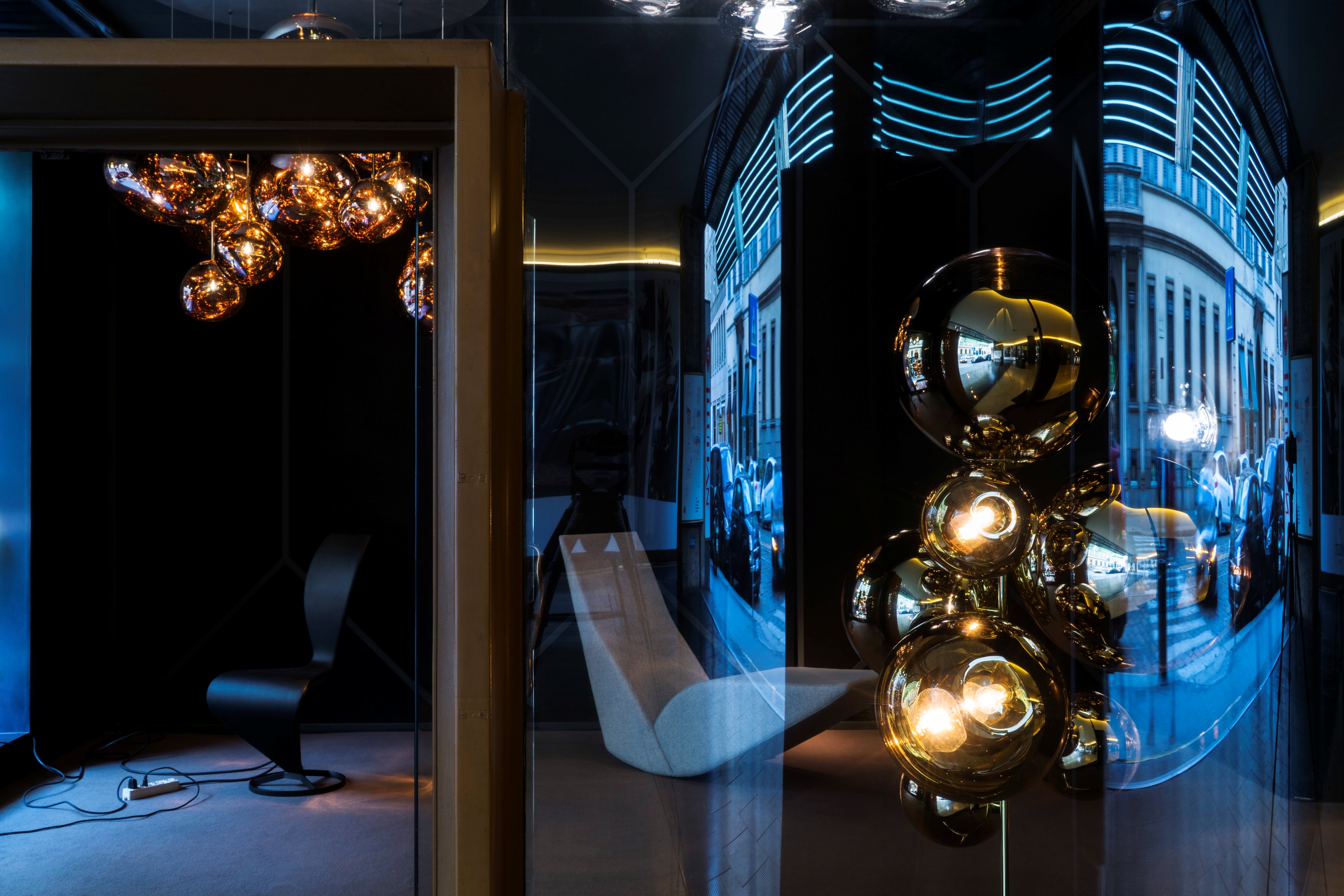 MELT MEGA Ceiling Lamp in Brown