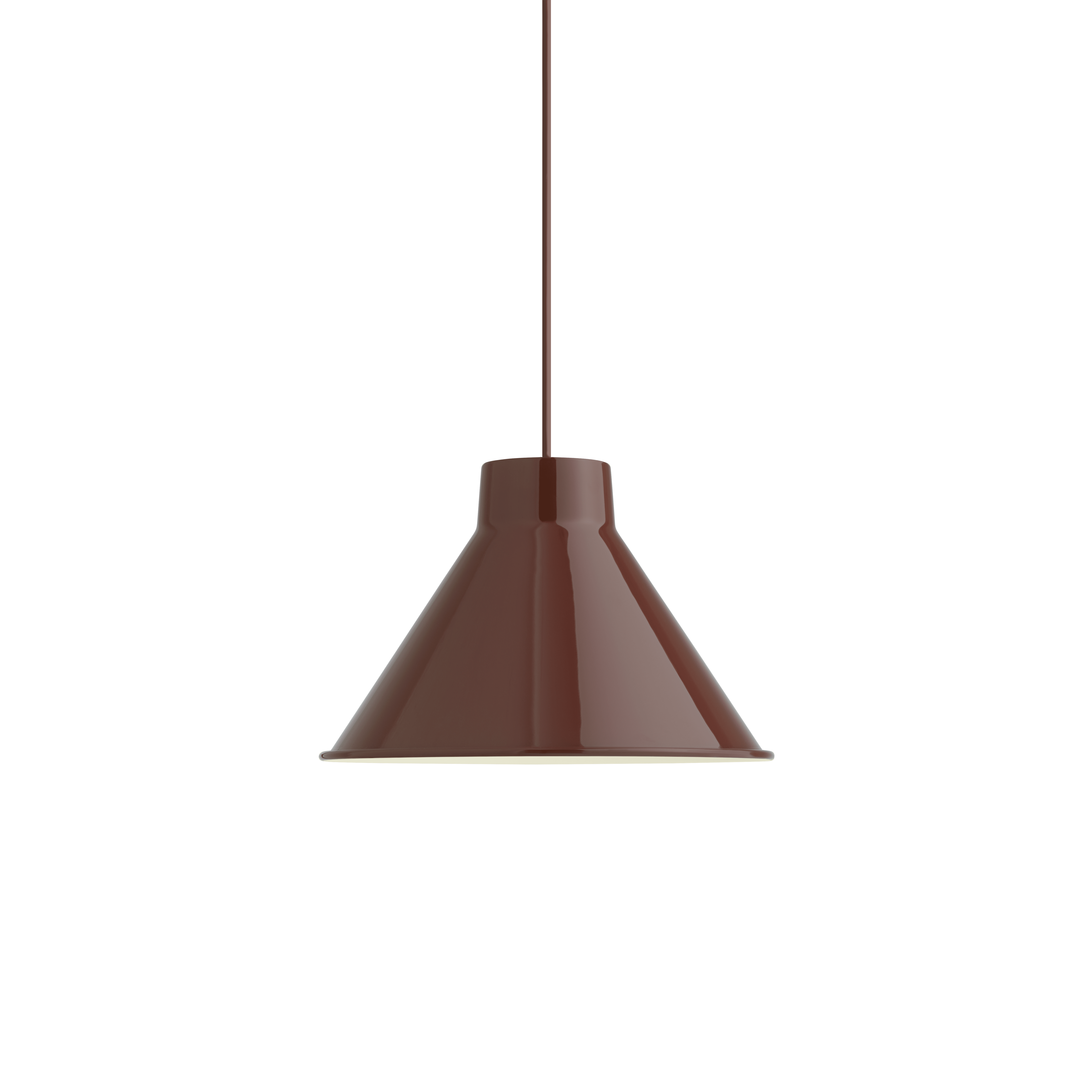 Závěsná lampa TOP bordó
