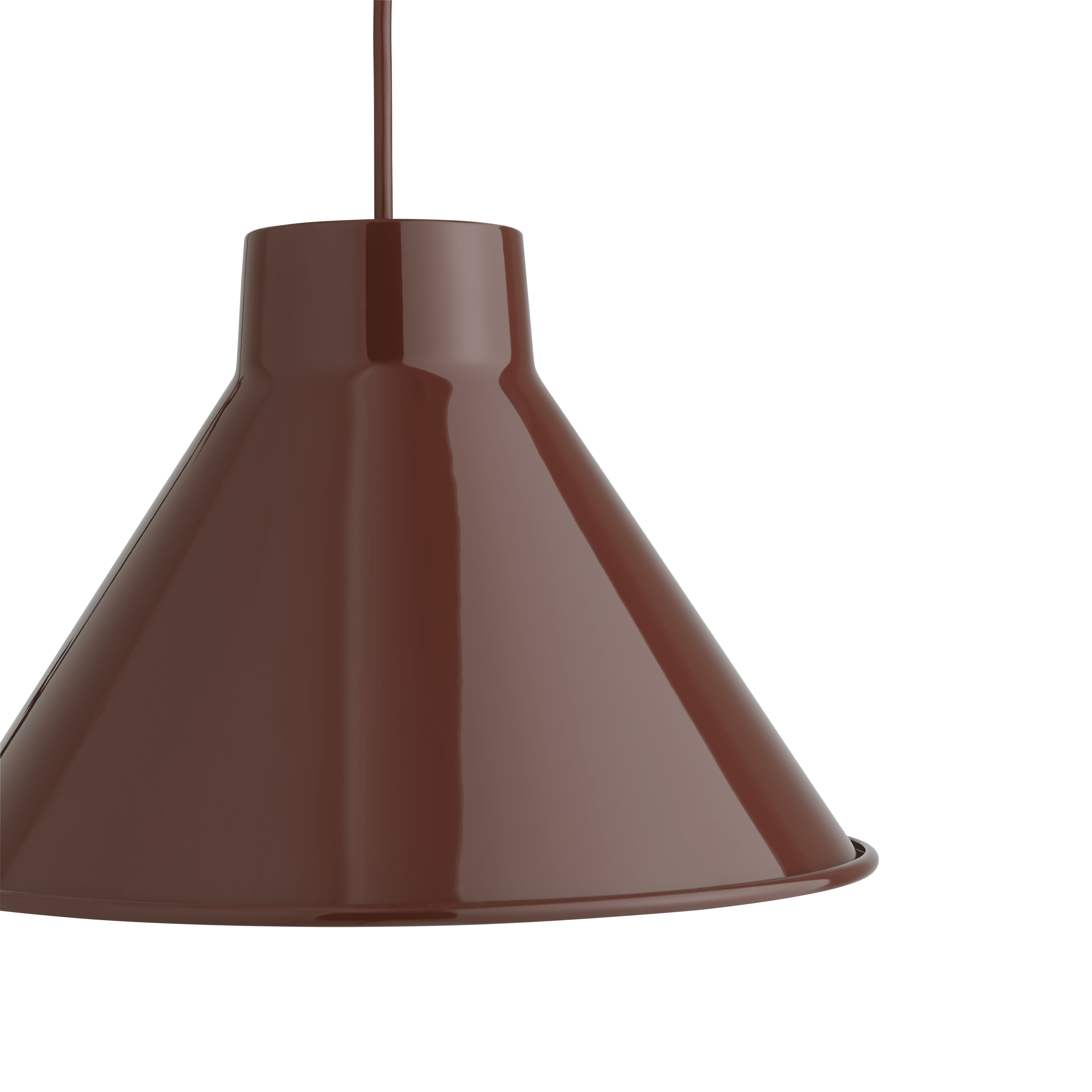 Závěsná lampa TOP bordó