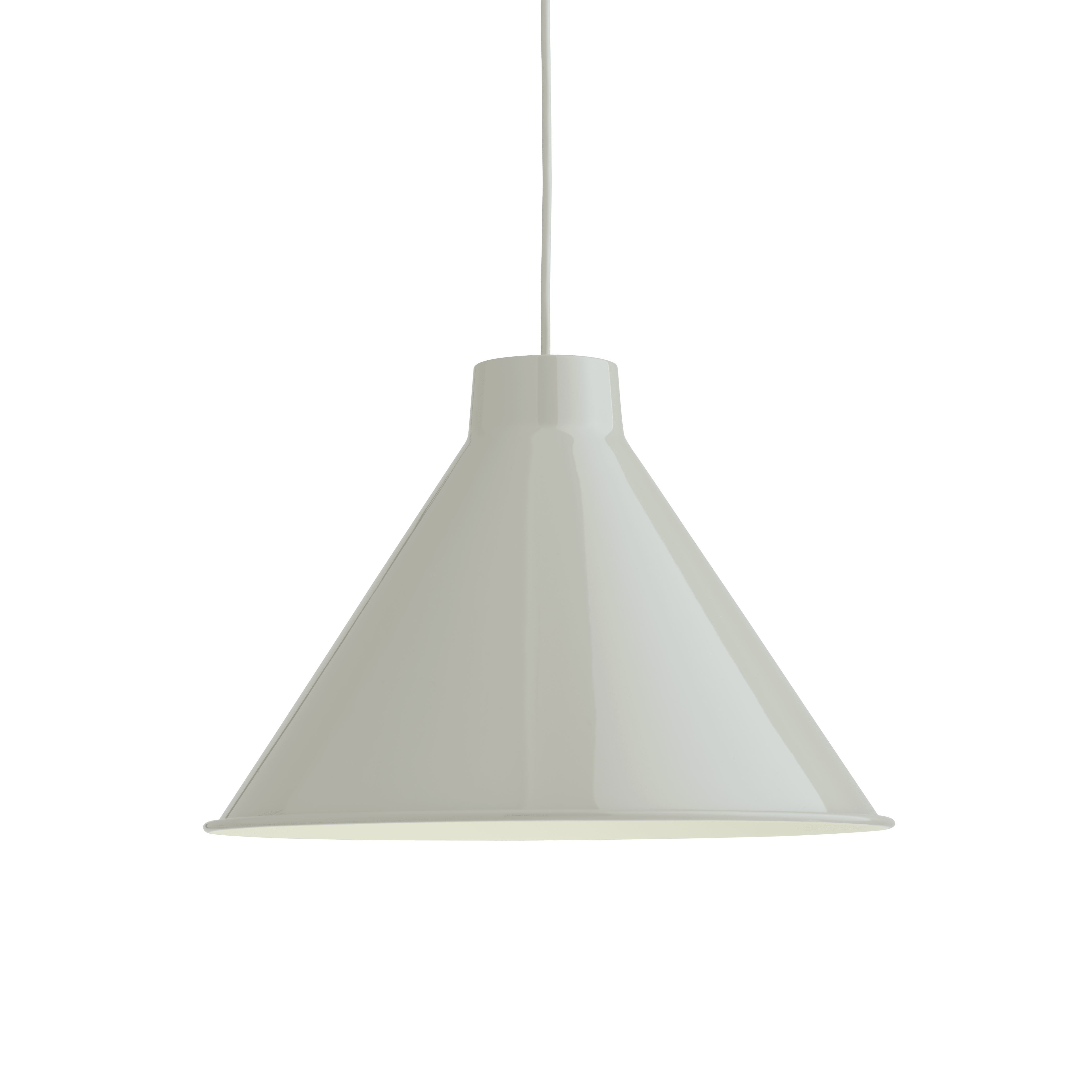 Závěsná lampa TOP šedá