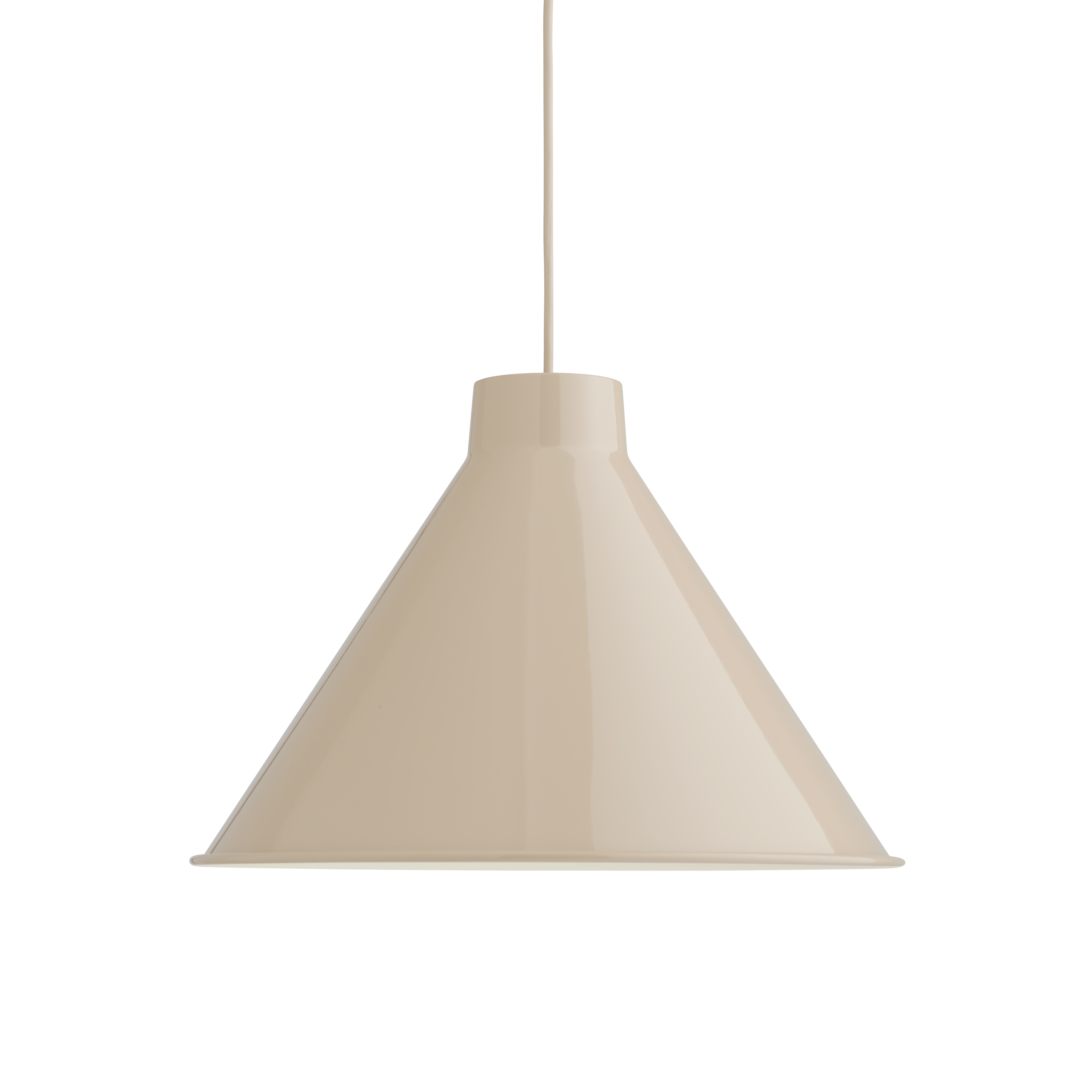 Závěsná lampa TOP béžová
