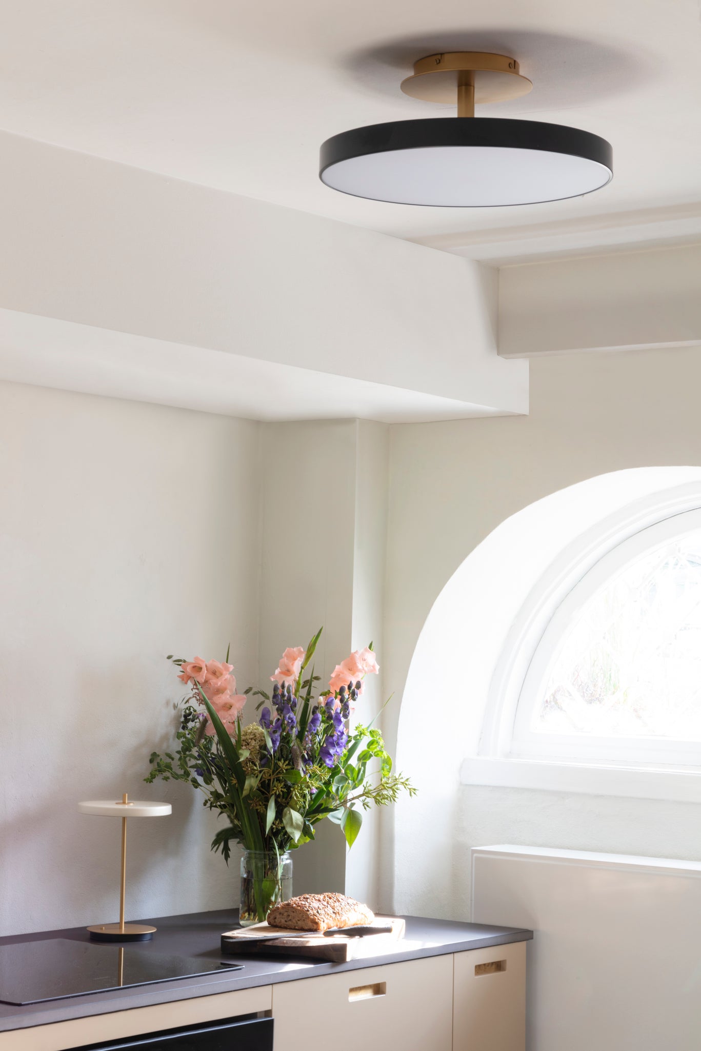 Stropní lampa ASTERIA UP PLUS antracitová