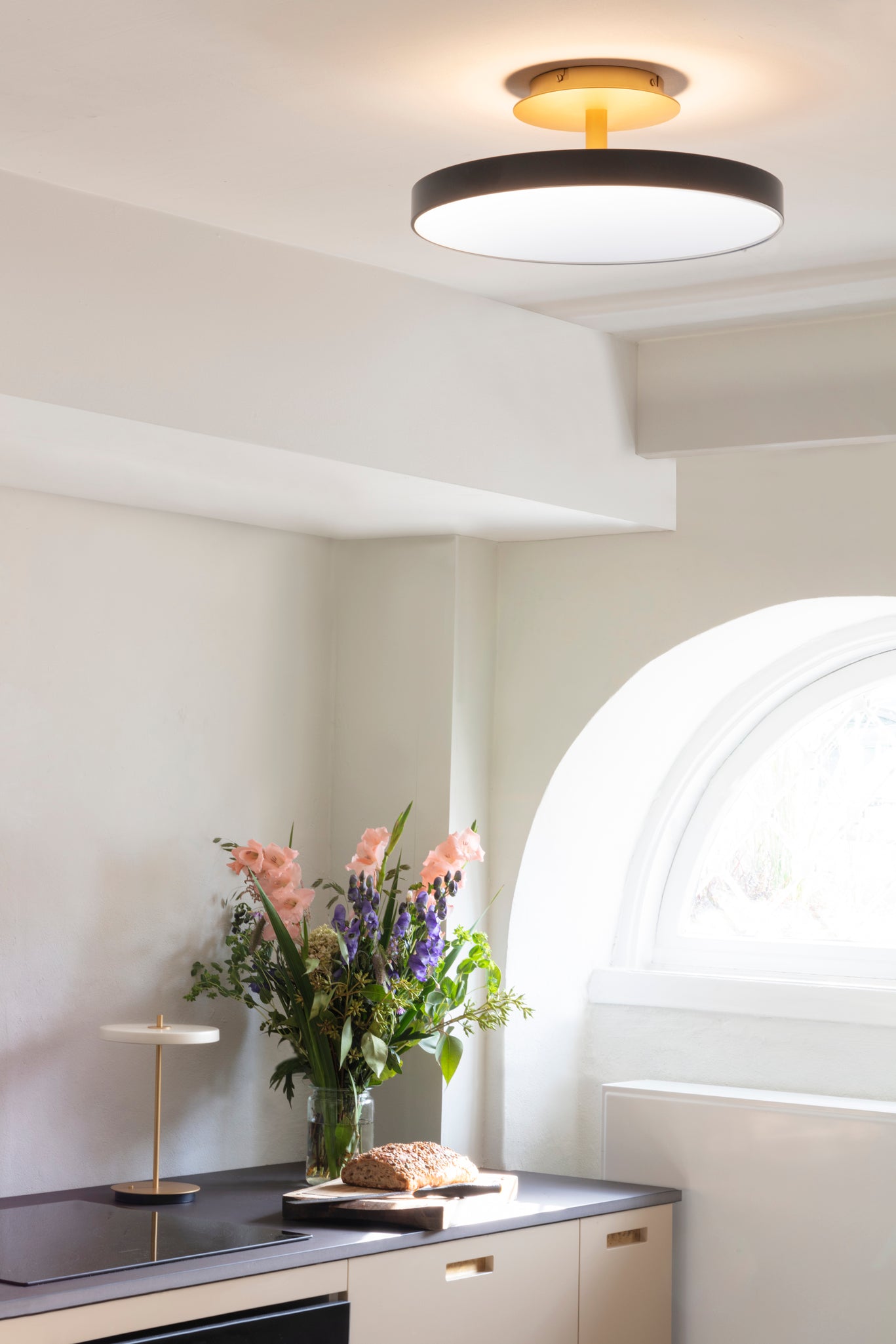 Stropní lampa ASTERIA UP PLUS antracitová
