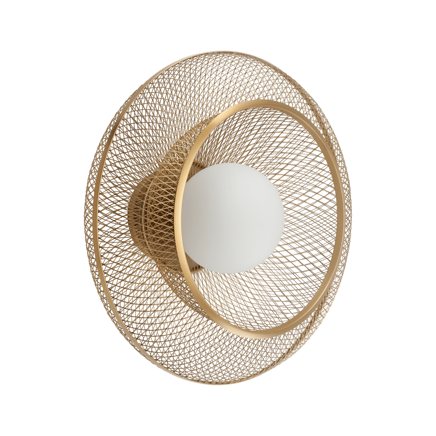 Nástěnná lampa FARADAY UP zlatá