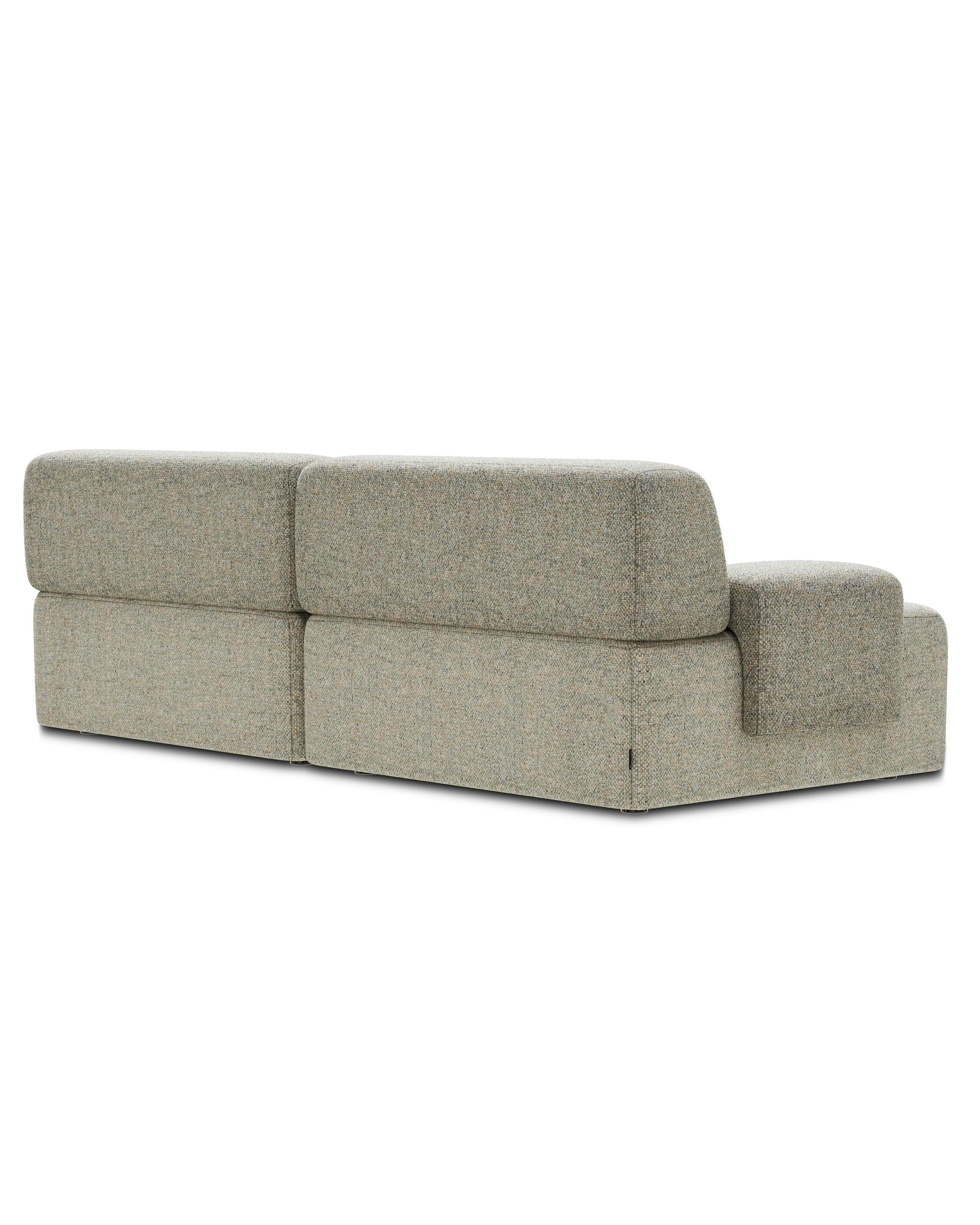 Modular 2-Seater Sofa UMI Light Green