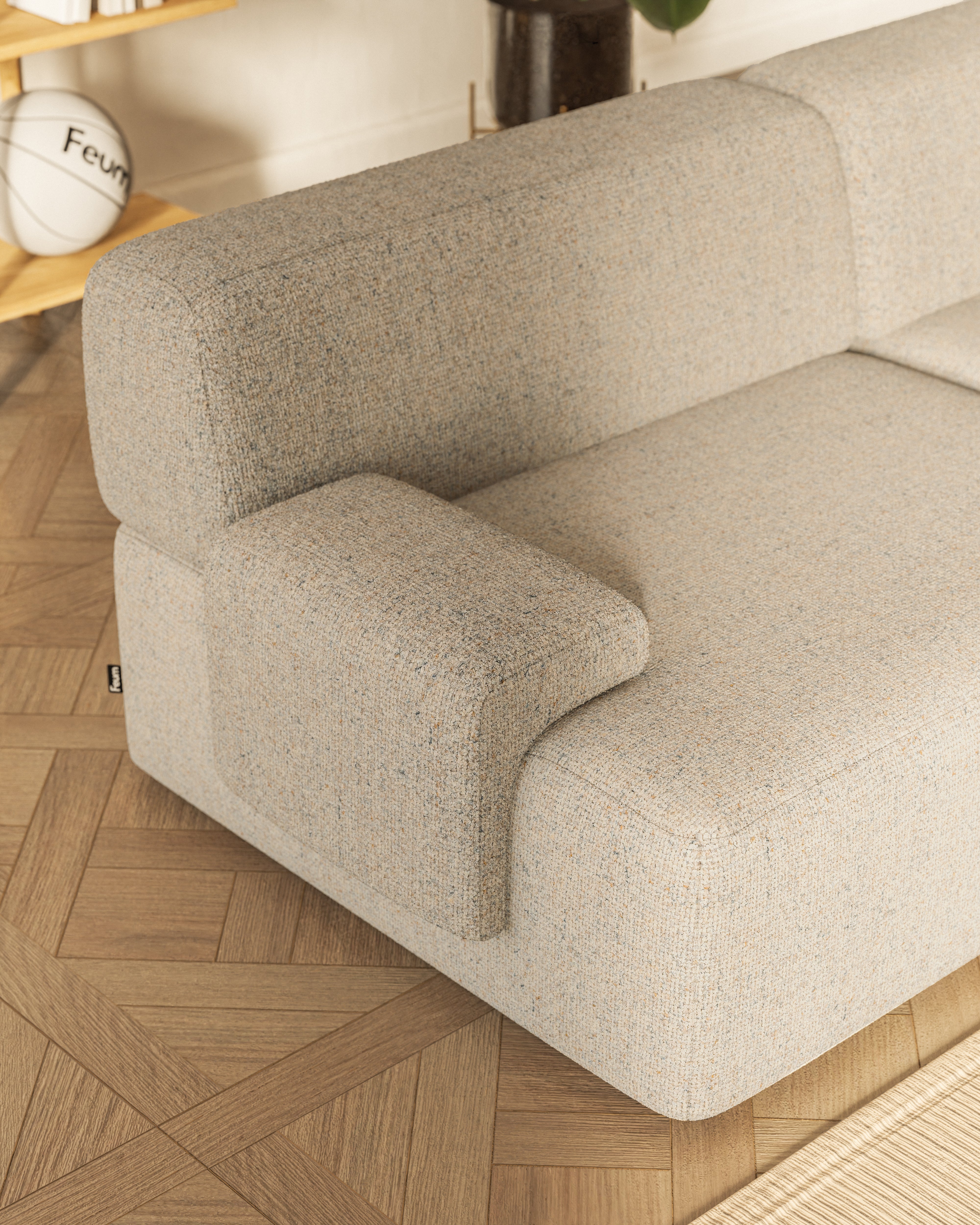 Modular 2-Seater Sofa UMI Beige