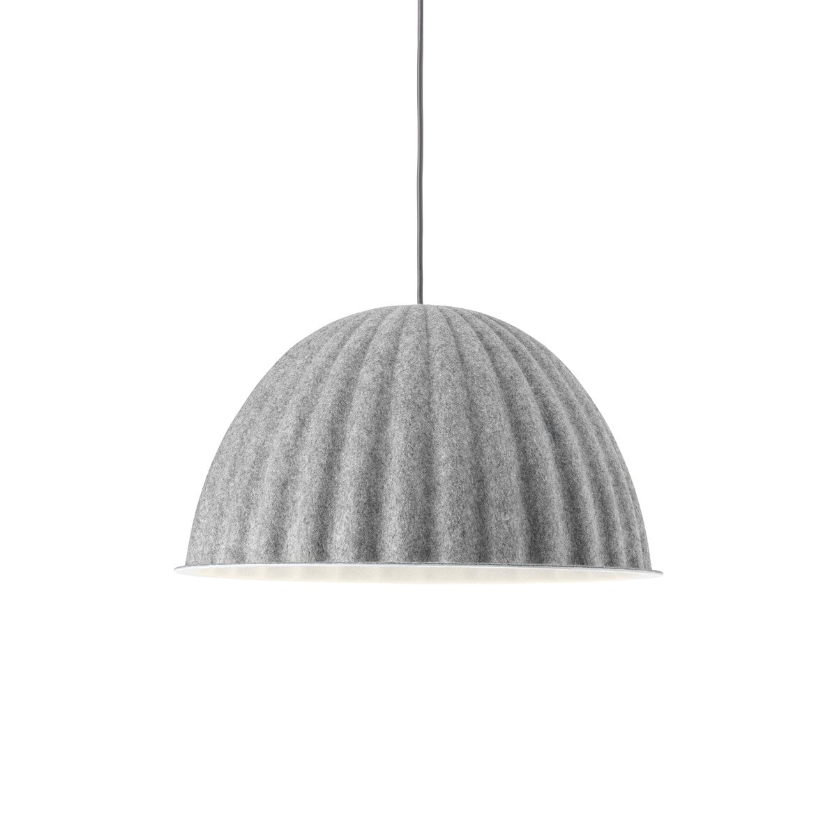 UNDER THE BELL pendant lamp gray