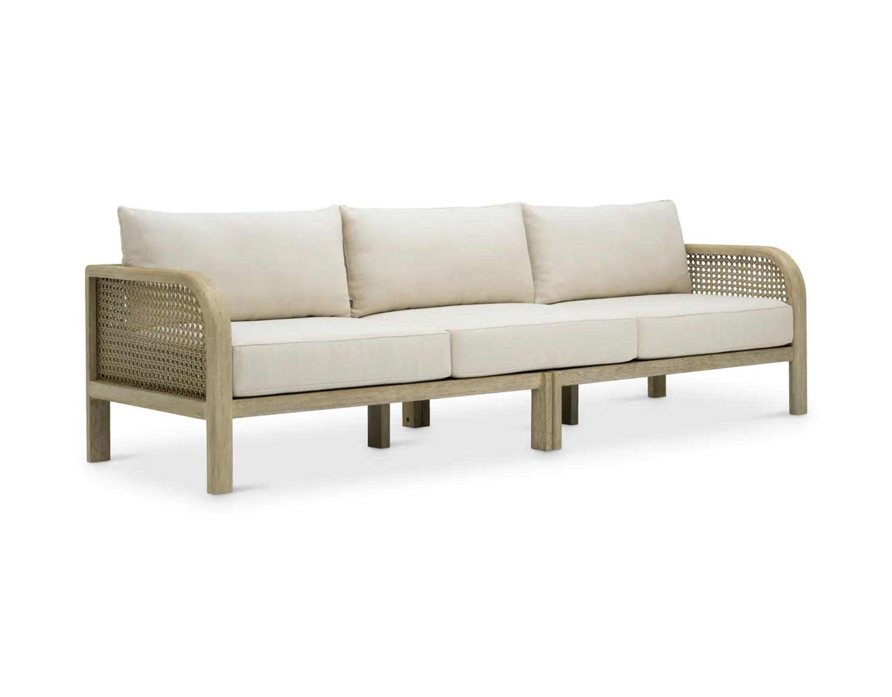JULIAN Garden Sofa Light Teak Wood