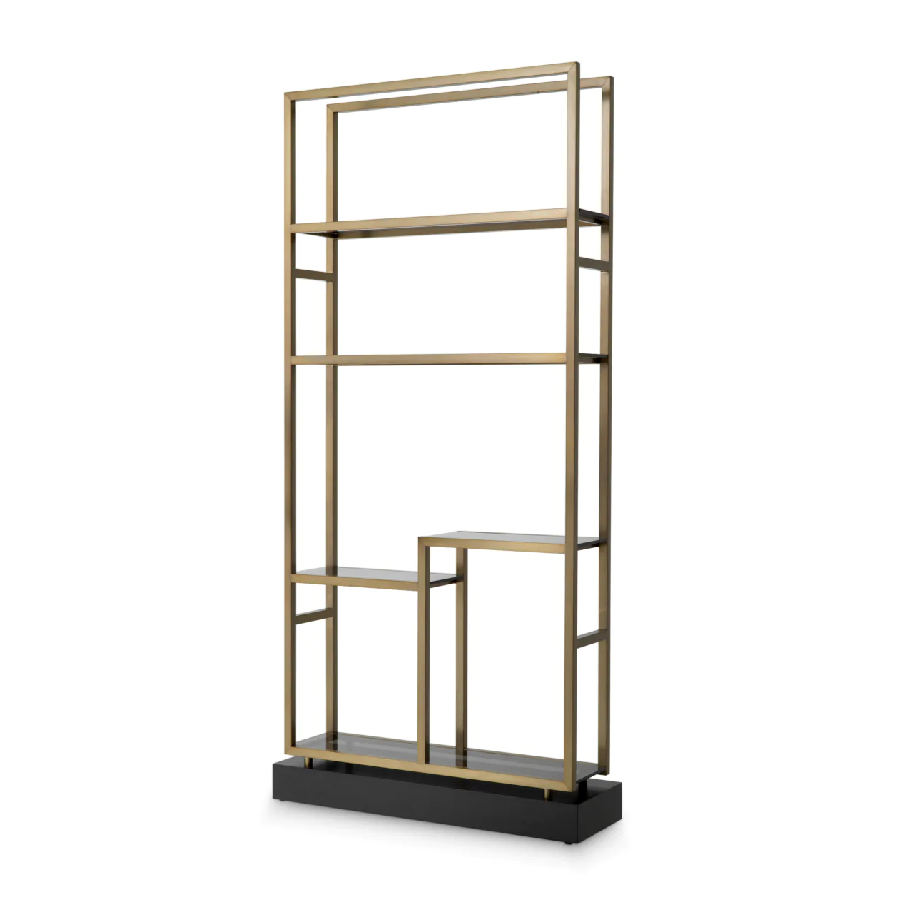 Regál CORRADO II antická zlatá