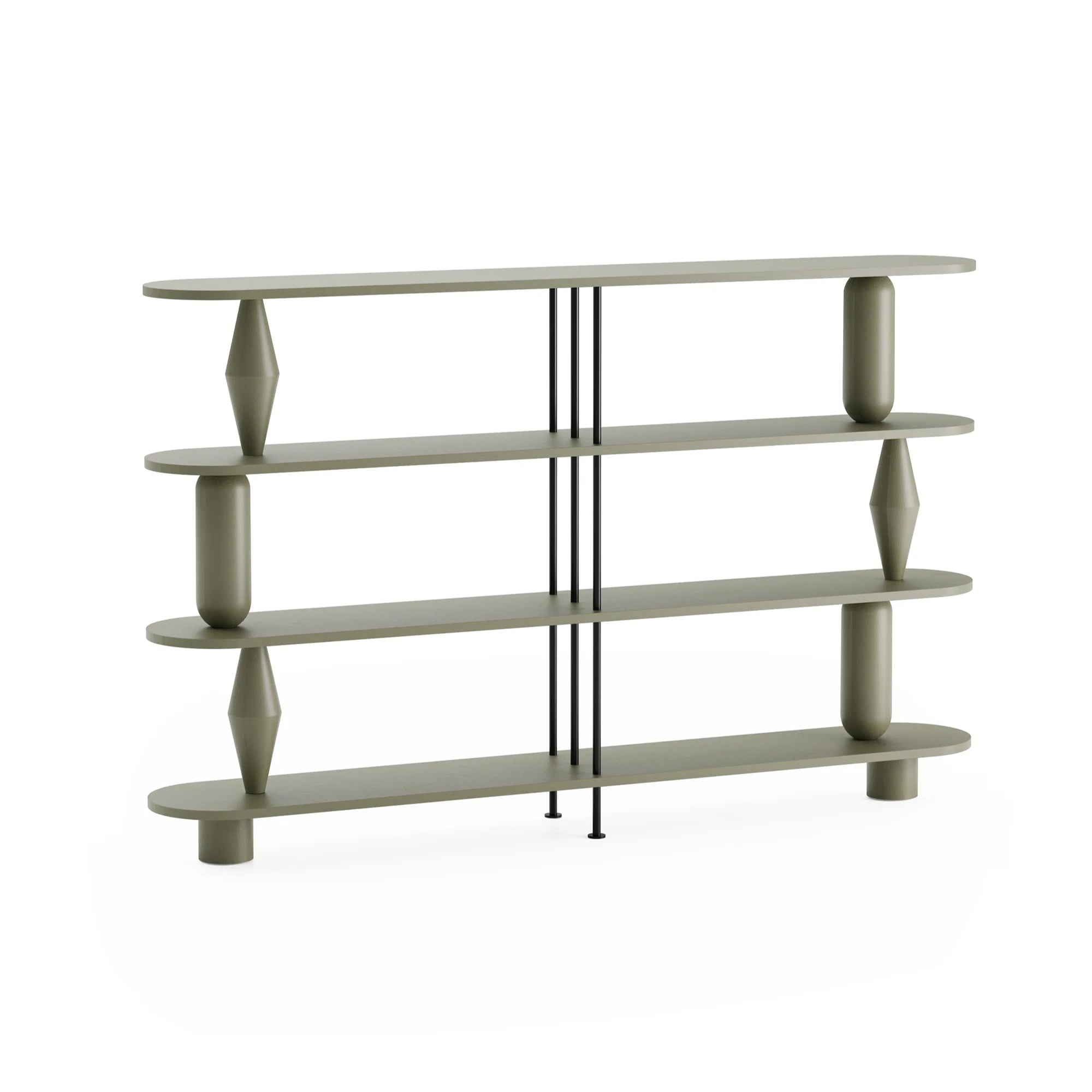 VAZOO DUO Shelf Olive Oak Wood