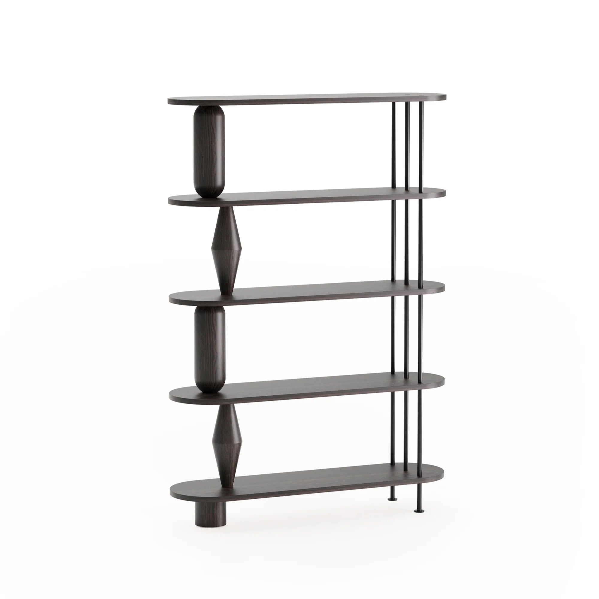 VAZOO Shelf in Ebony Oak Wood