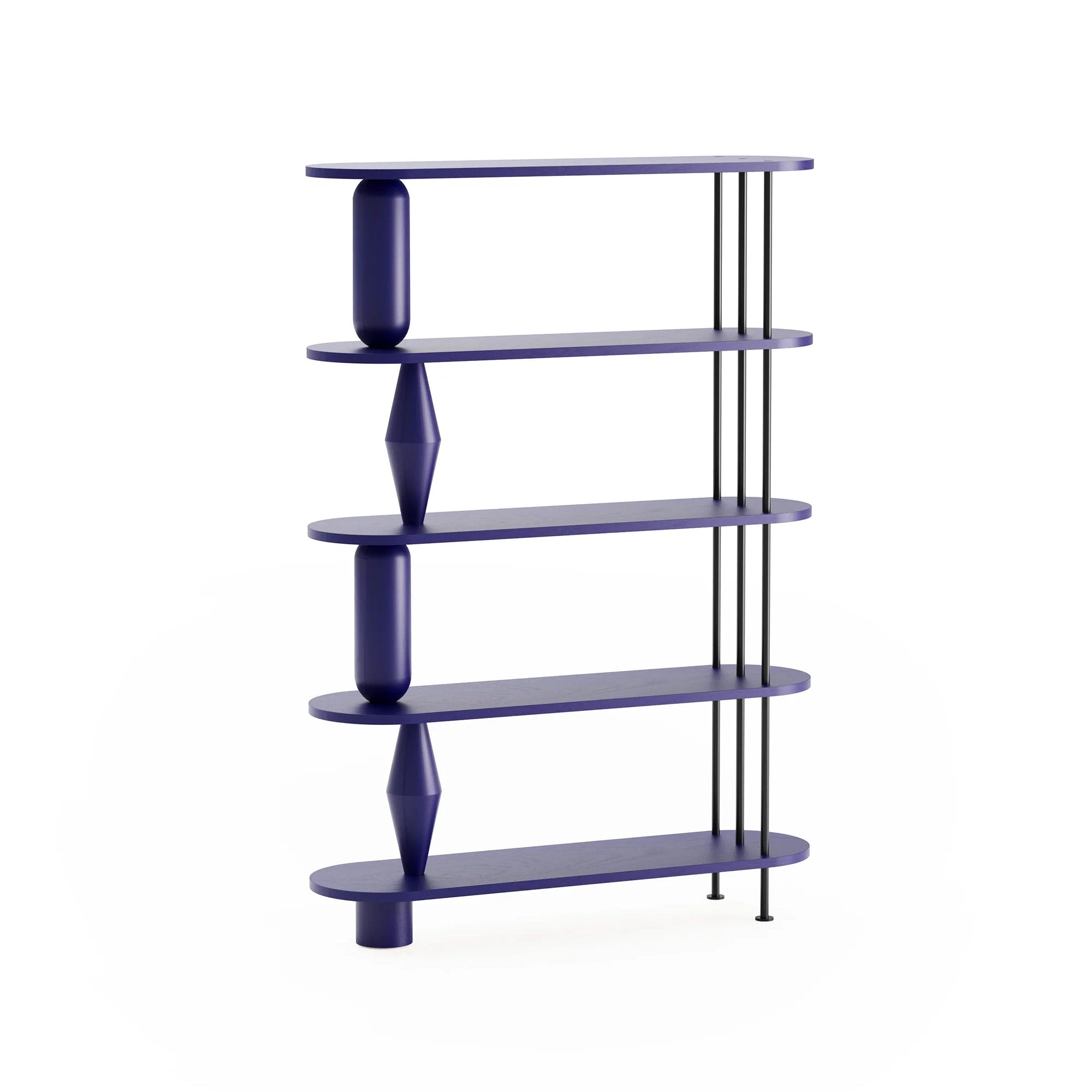 VAZOO Shelf cobalt oak wood