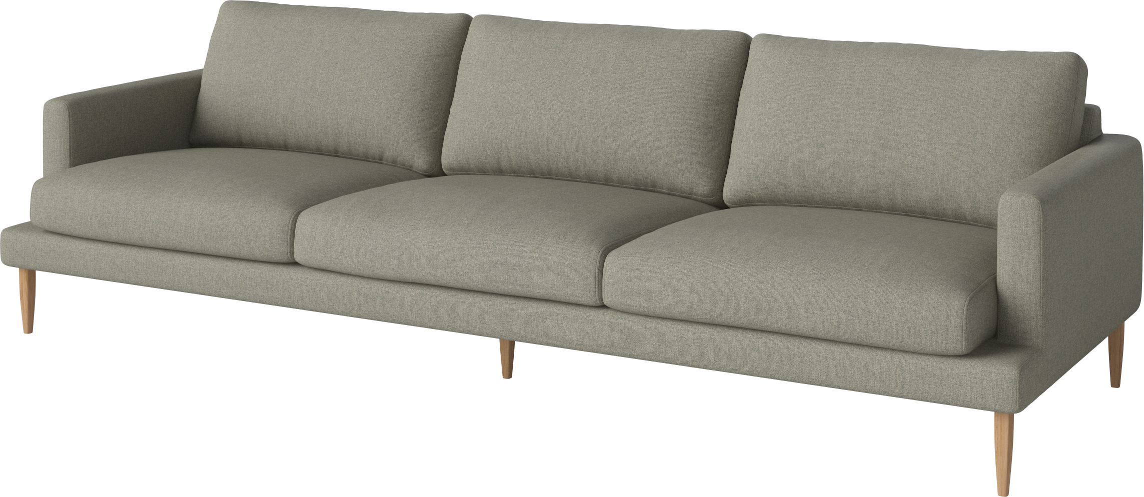 Pohovka pro 4 osoby VENEDA, základna z dubového dřeva